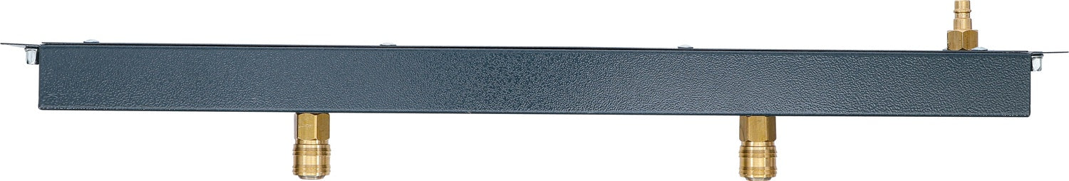 BGS DIY 80191 Druckluft Anschlussleiste 2-fach für Schrankwand System