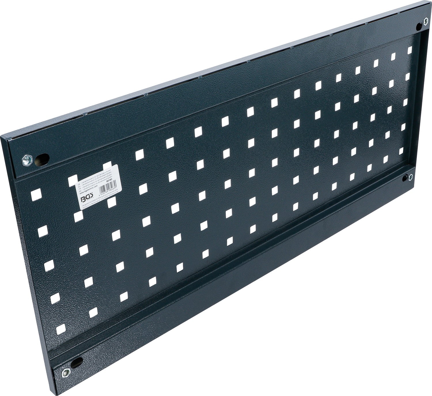 BGS 80192 Lochwandplatte kurz Ausführung für Schrankwand System
