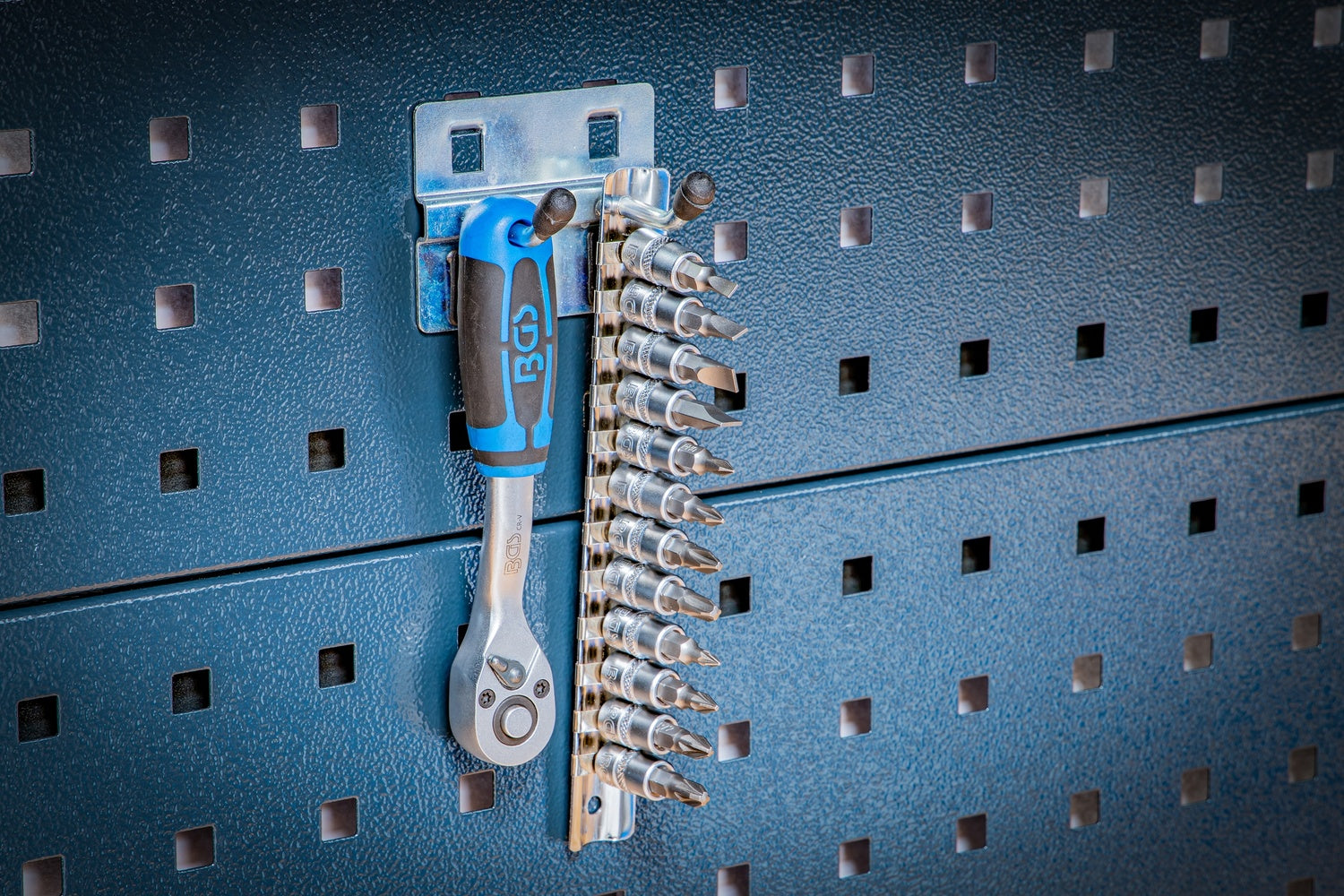 BGS DIY 80197 Satz Doppelhaken 40mm für Schrankwand System 5 teilig