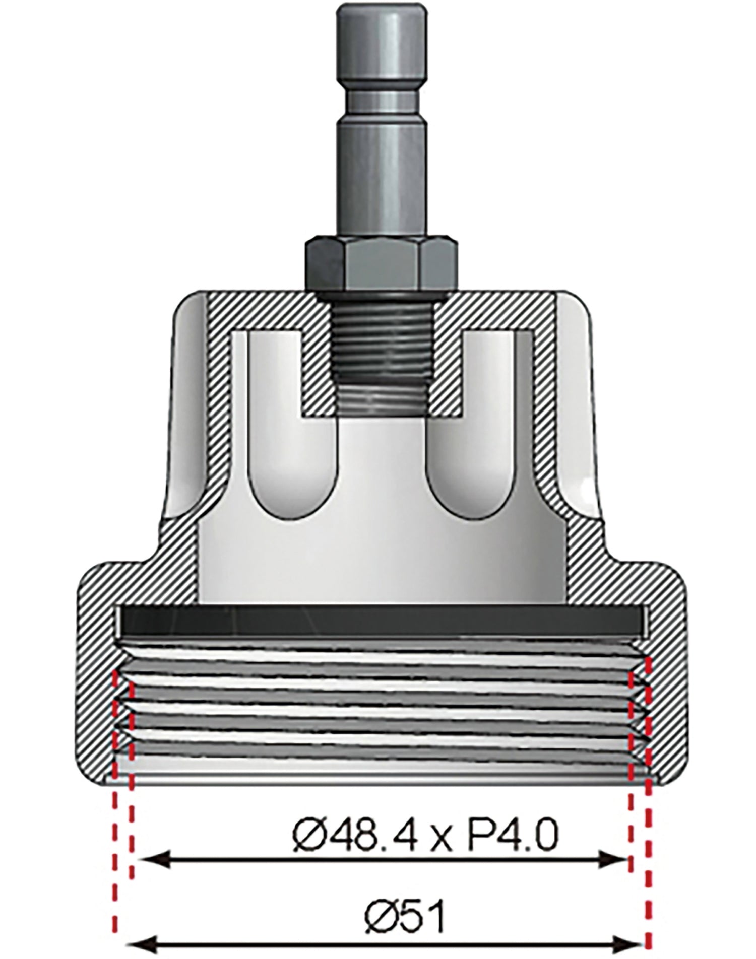 BGS 8027-11 Adapter Nummer 11 für Artikel 8027 8098 für Audi VW