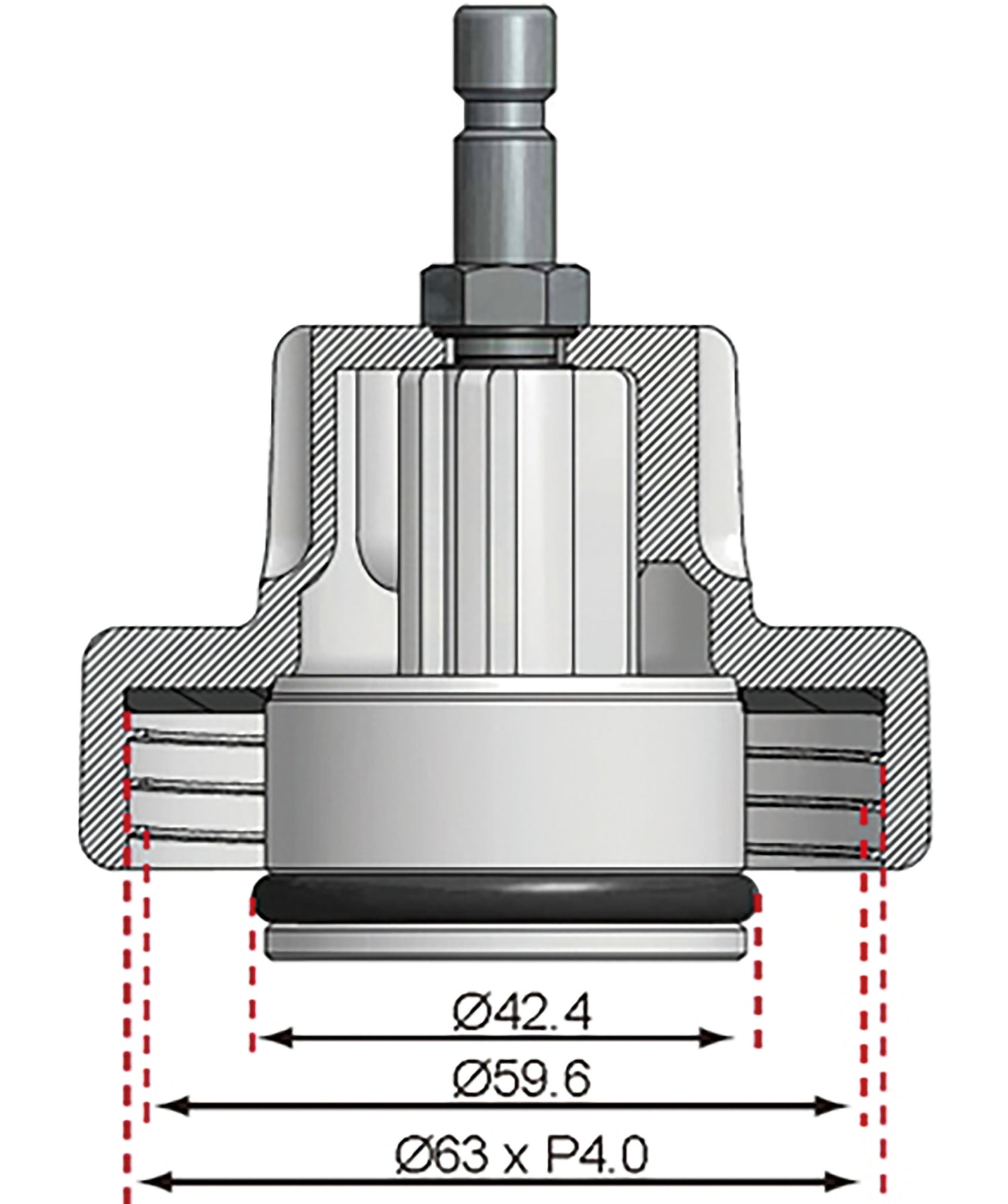 BGS 8027-13 Adapter Nummer 13 für Artikel 8027 8098 für Chrysler Mercedes-Benz