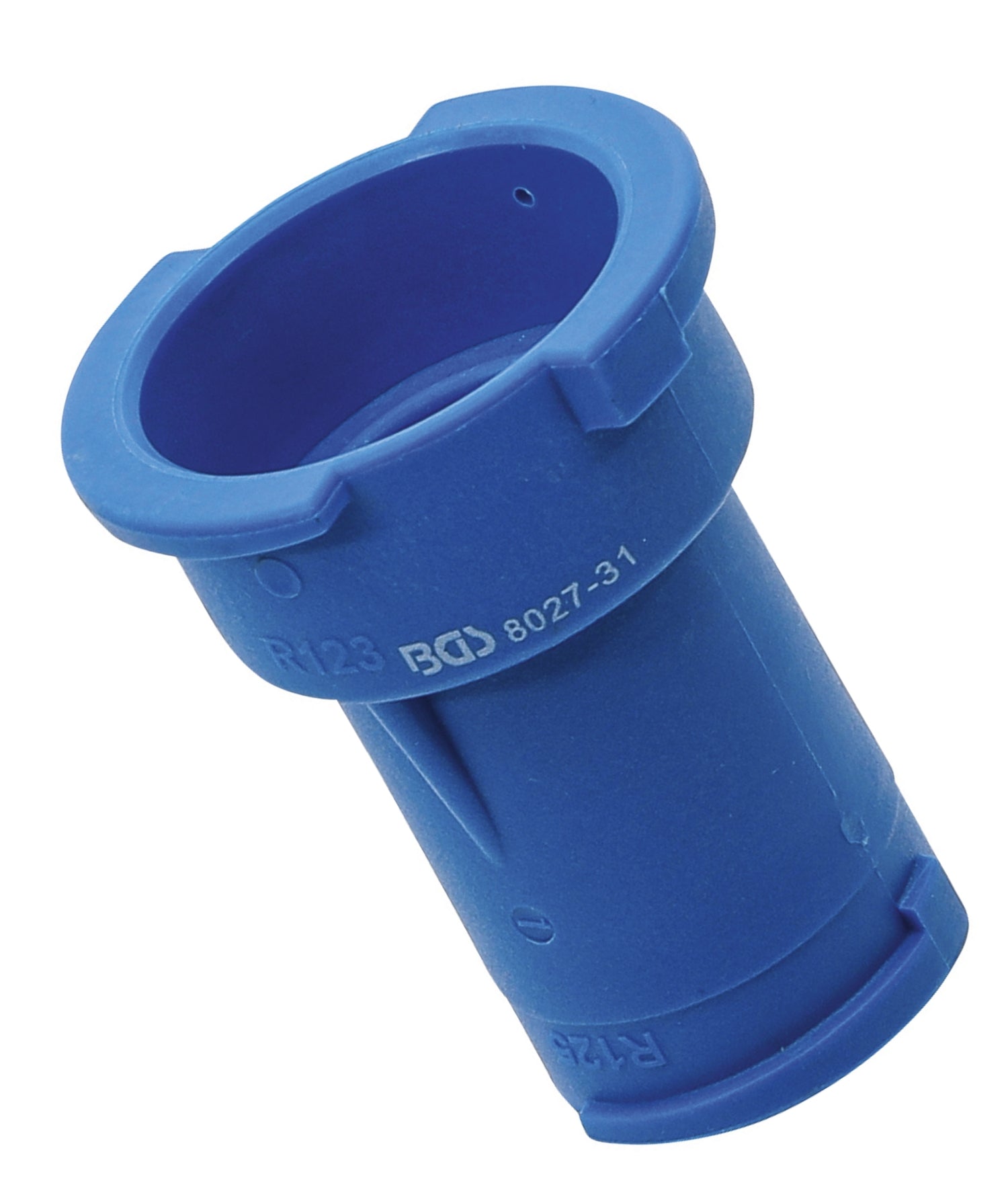 BGS 8027-31 Verbinder Verbindungsstück R123 & R125 für Artikel 8027 8098 blau