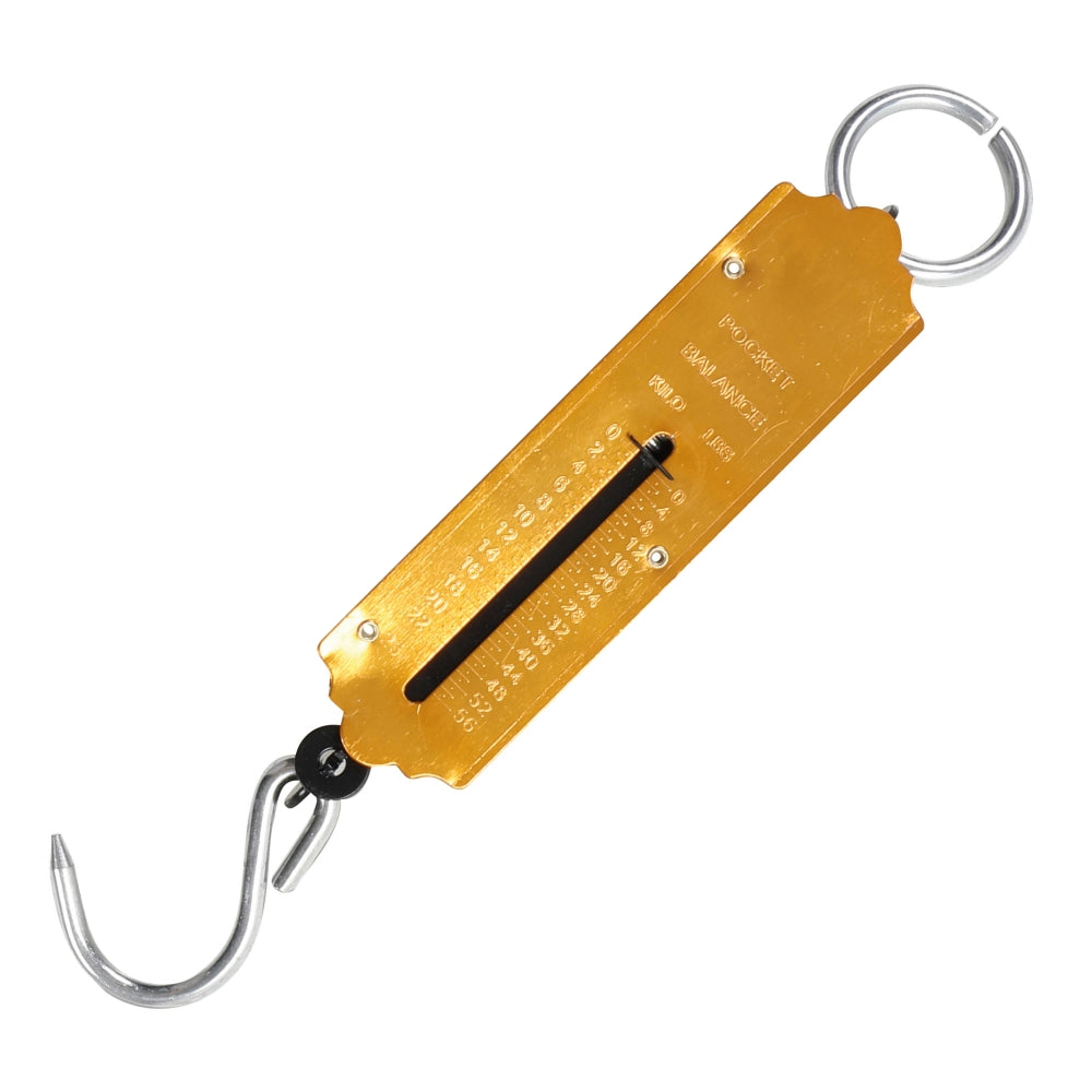 BGS DIY 8033 Taschenfederwaage Gepäckwaage bis 25 kg