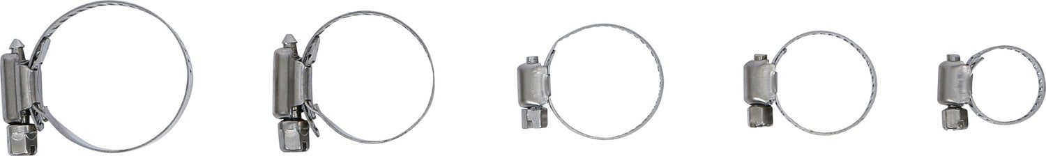 BGS 8055-1 Sortiment Schlauchklemmen rostfrei Durchmesser Ø 16 - 38mm