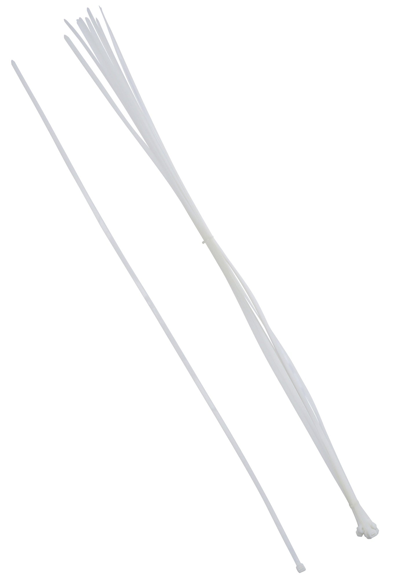 BGS DIY 80779 Sortiment Kabelbinder weiß 8 x 1000mm 10 teilig