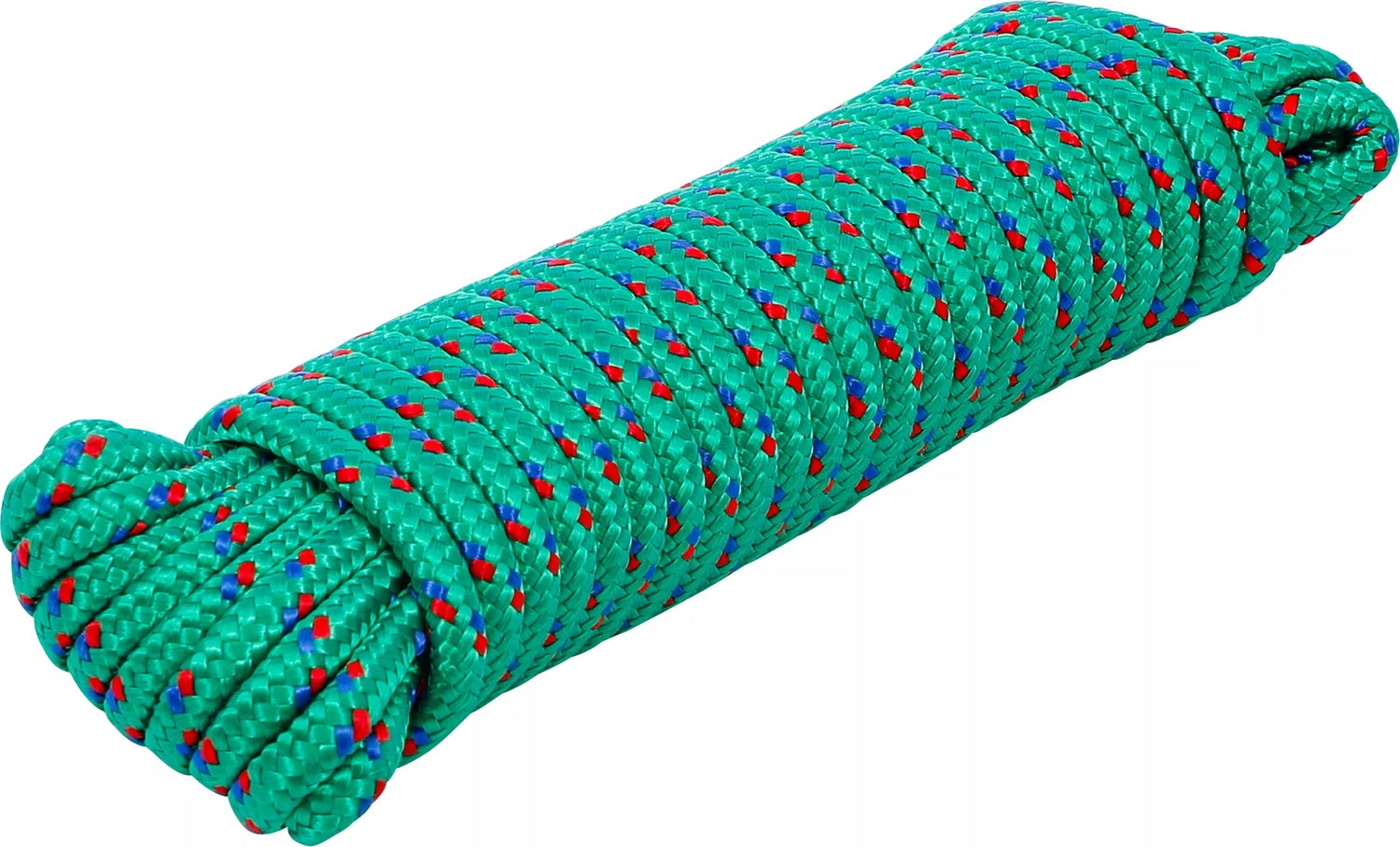 BGS DIY 80806 Kunststoffseil Allzweckseil Länge 10 Meter Ø6mm grün