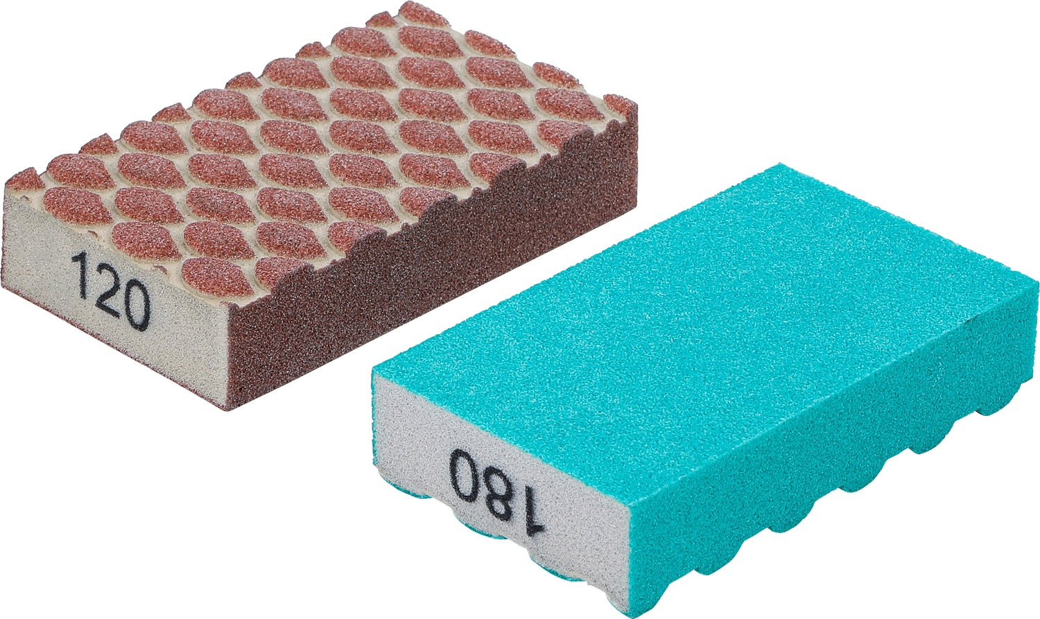 BGS DIY 80812 Satz Schleifschwamm K 120 / 180 2 teilig