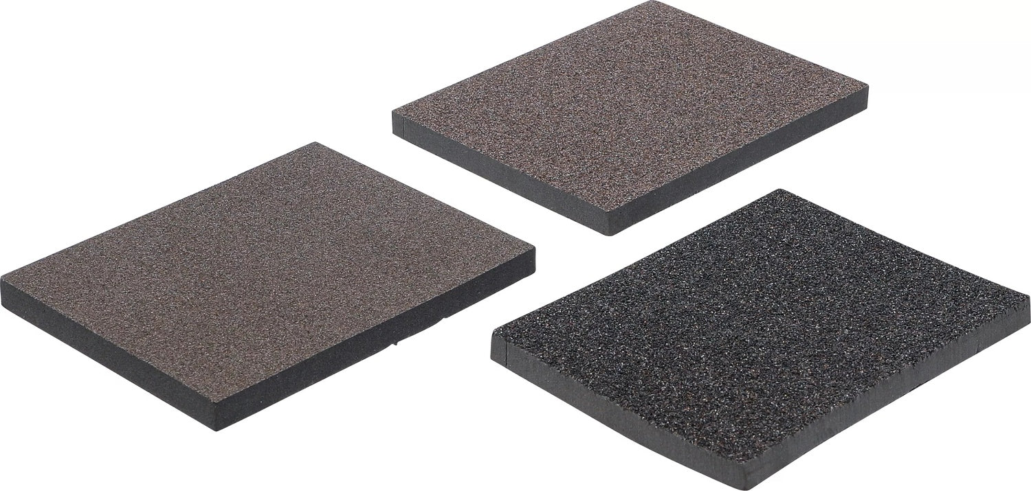 BGS DIY 80821 Satz Schleifschwamm K 46 / 80 / 120 3 teilig