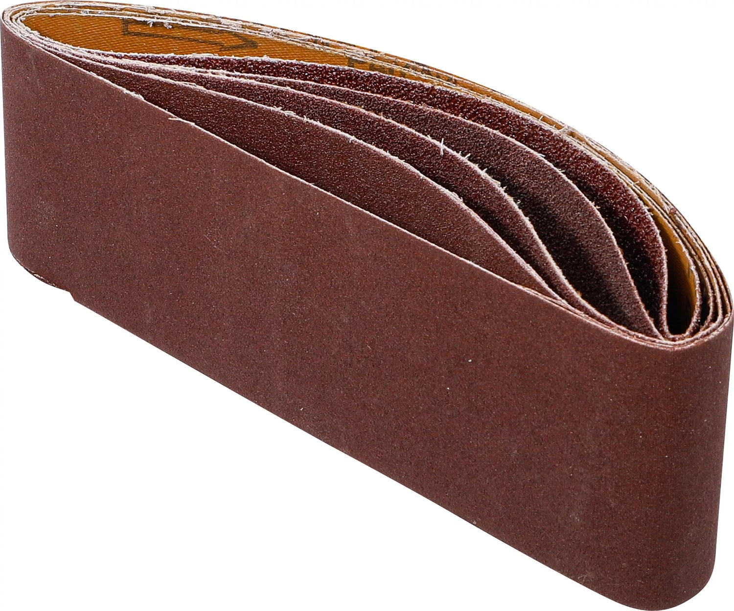 BGS DIY 80822 Satz Schleifband für Bandschleifer 75 x 533mm K 40 - 60 - 80 - 120 - 240 5 teilig