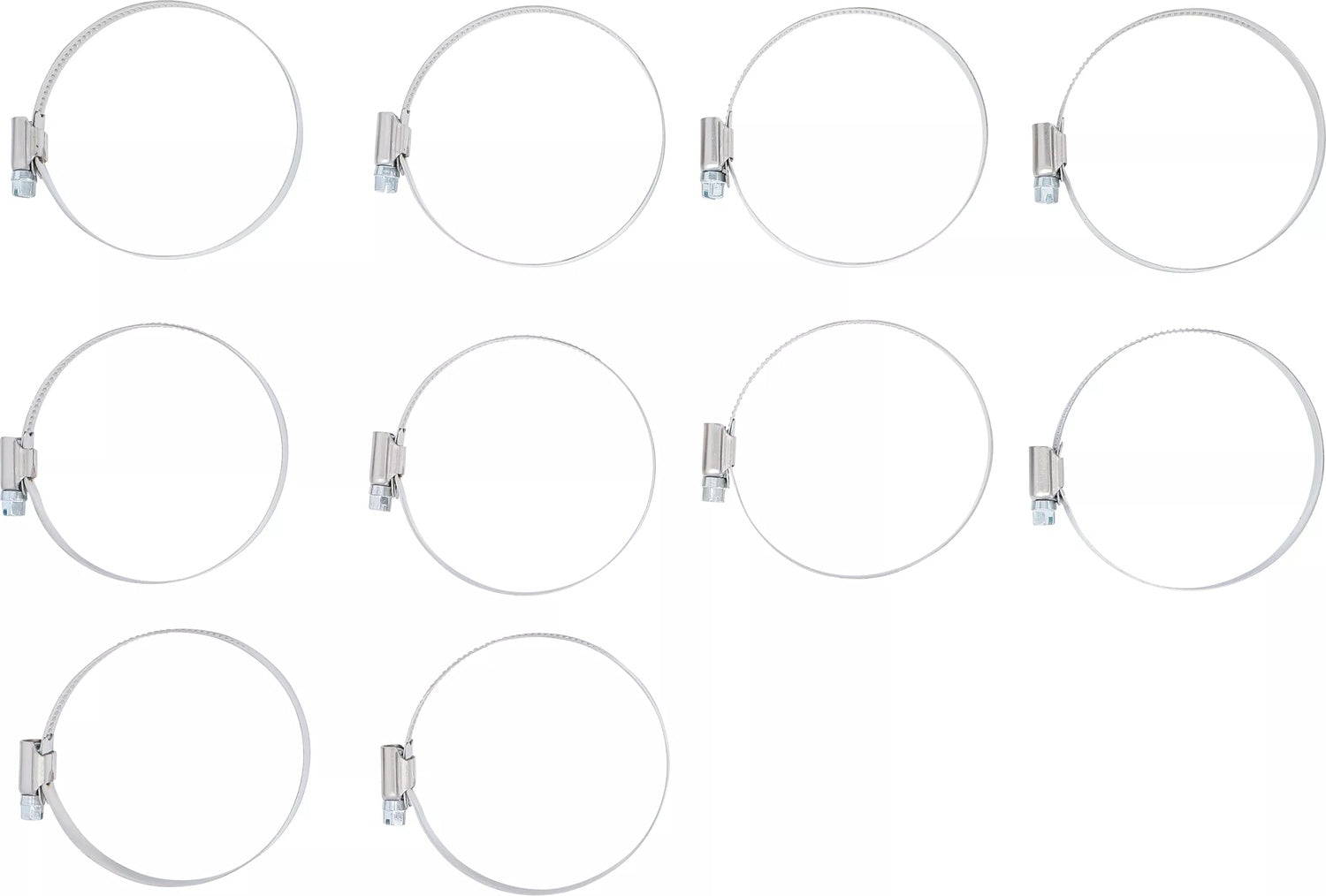 BGS 8095-60x80 Schlauchklemmen rostfrei 60 x 80mm 10 teilig