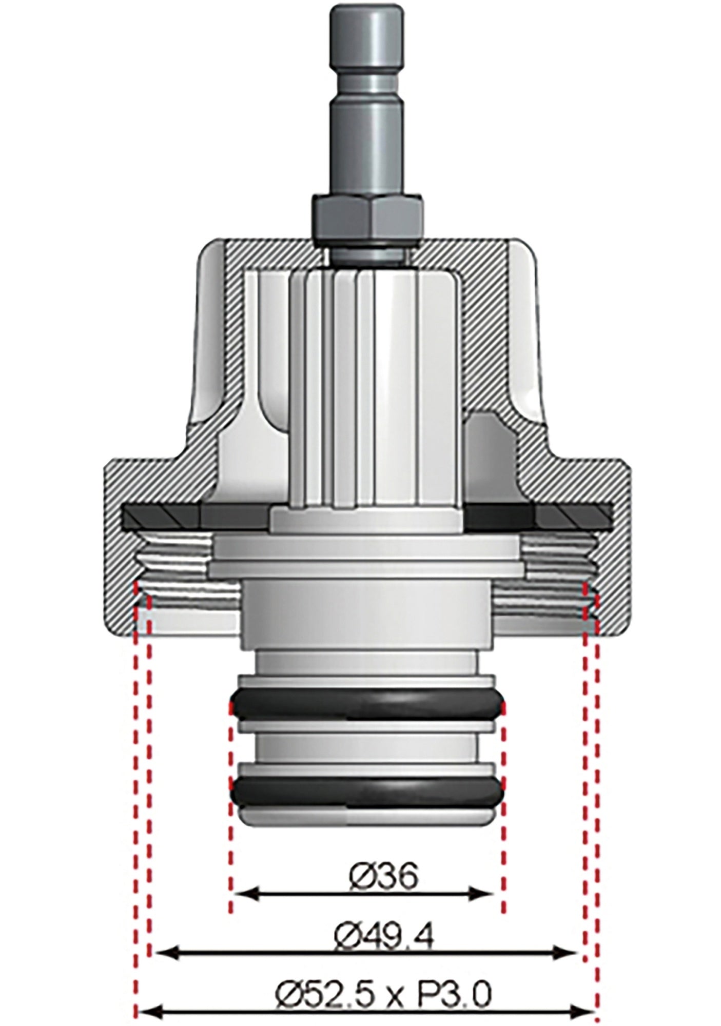 BGS 8098-21 Adapter Nummer 21 für Artikel 8027 8098 für Fiat Opel Saab