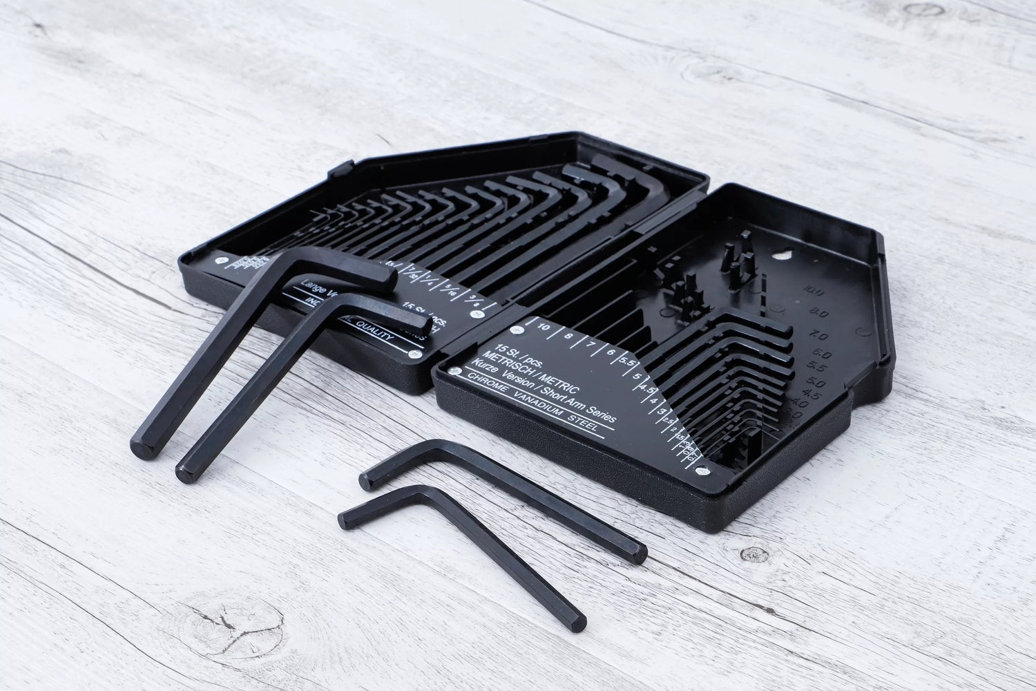 BGS DIY 810 Satz Innensechskant Winkelschlüssel Zoll + metrisch 30 teilig