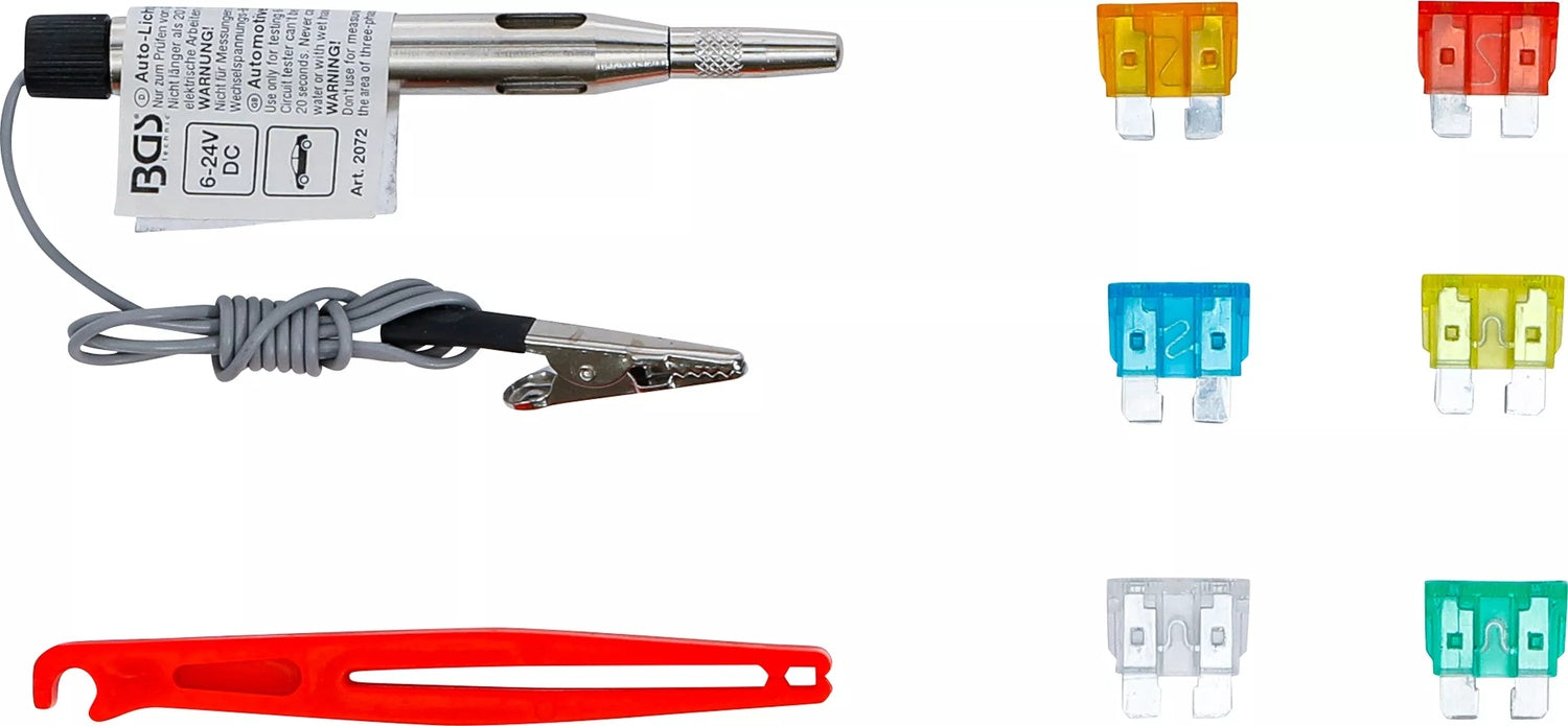 BGS 8124 Sortiment Kfz Sicherungen Standardsicherungen 5-30A mit Auszieher 92 teilig