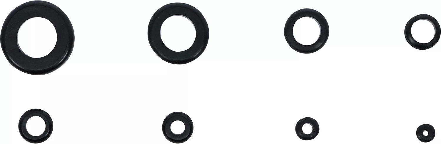 BGS 8125 Sortiment Gummi Durchgangstüllen Kabeldurchführung metrisch 180 teilig
