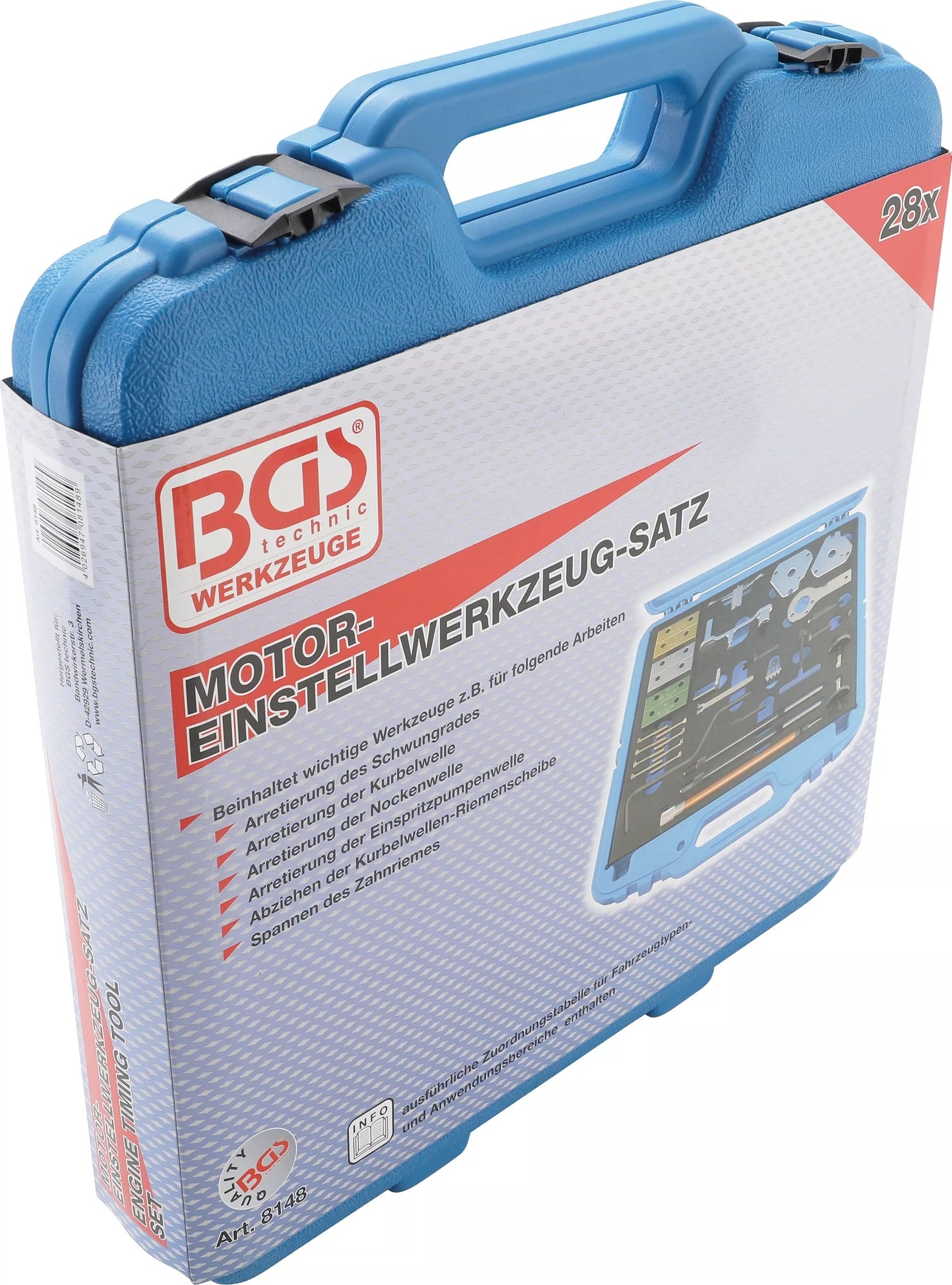 BGS 8148 Satz Einstellwerkzeug für Motor Fiat Alfa Romeo Lancia