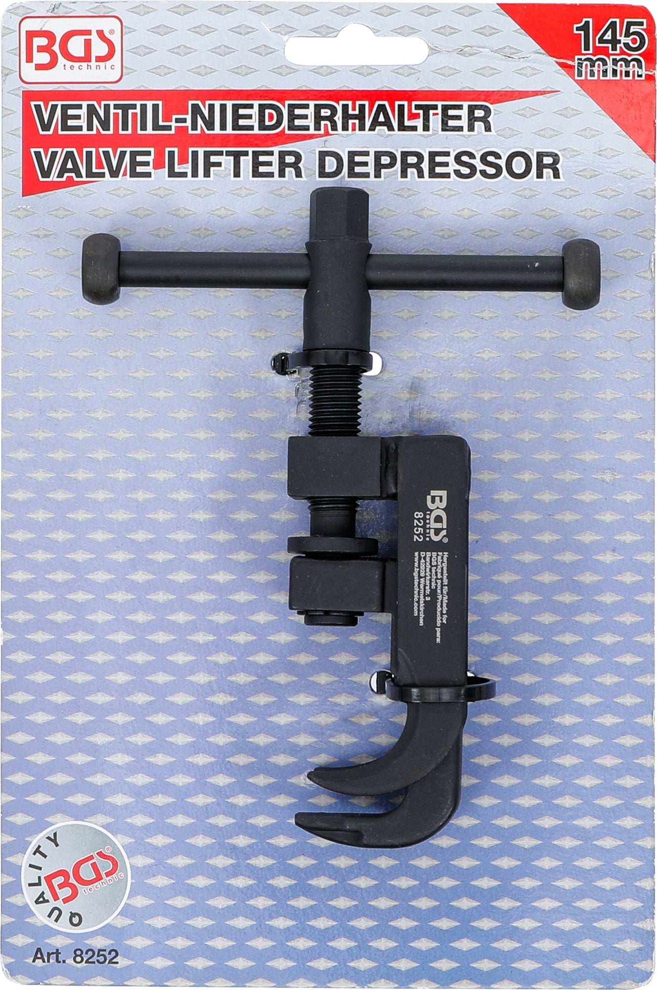 BGS 8252 Ventil Niederdrücker für DOHC-Motoren