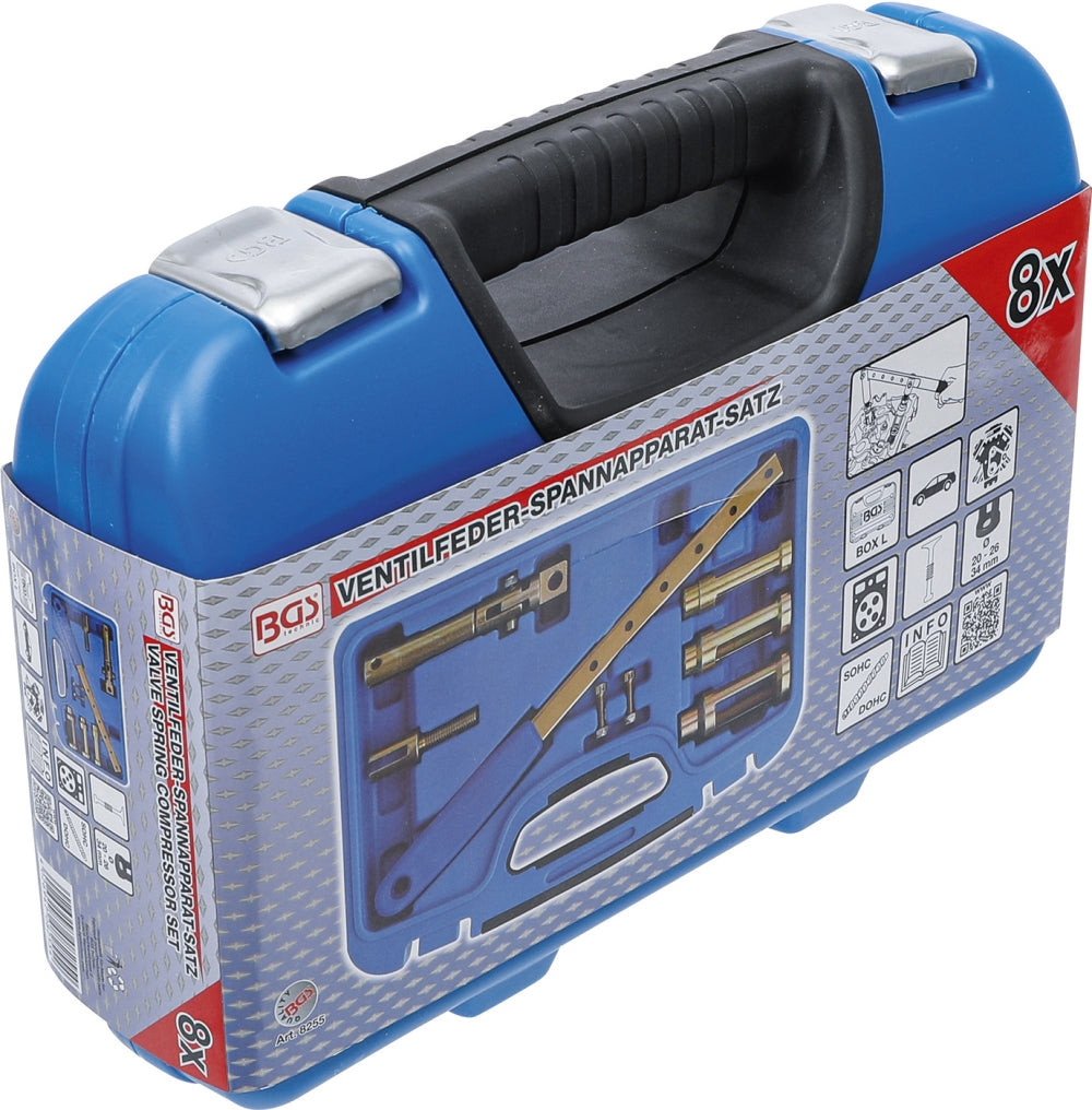 BGS 8255 Satz Ventilfeder-Spannapparat 7 teilig