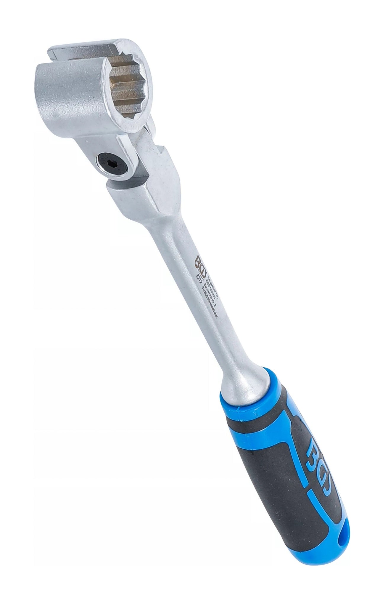 BGS 8272 Spezial Ringschlüssel für Lambdasonden kippbar mit Griff SW 22mm
