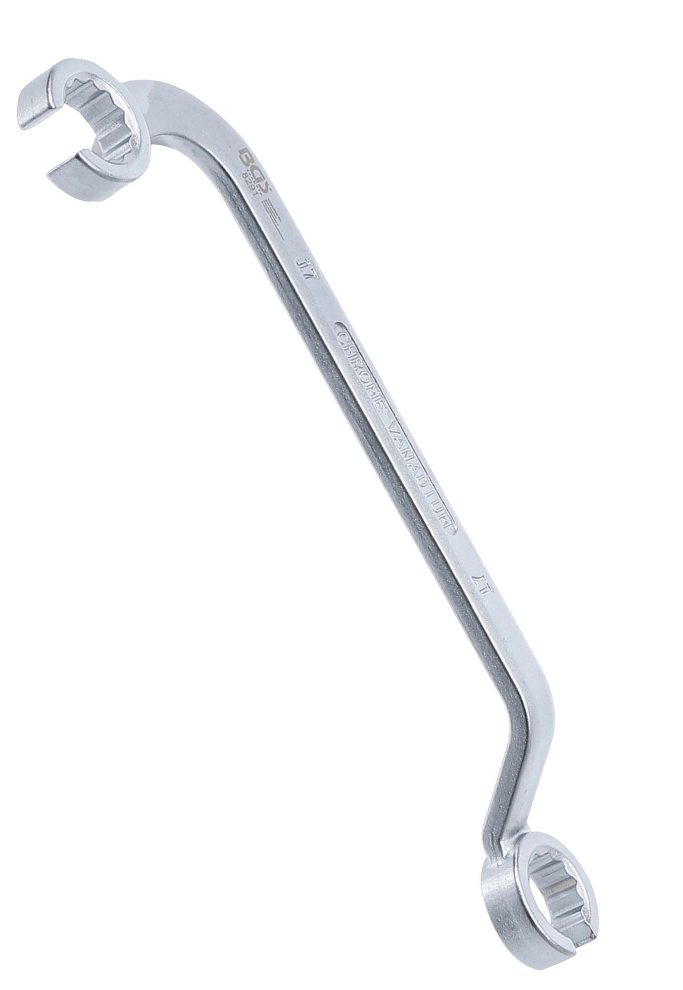 BGS 8291 Doppelringschlüssel offen für Diesel Einspritzleitungen SW 17mm
