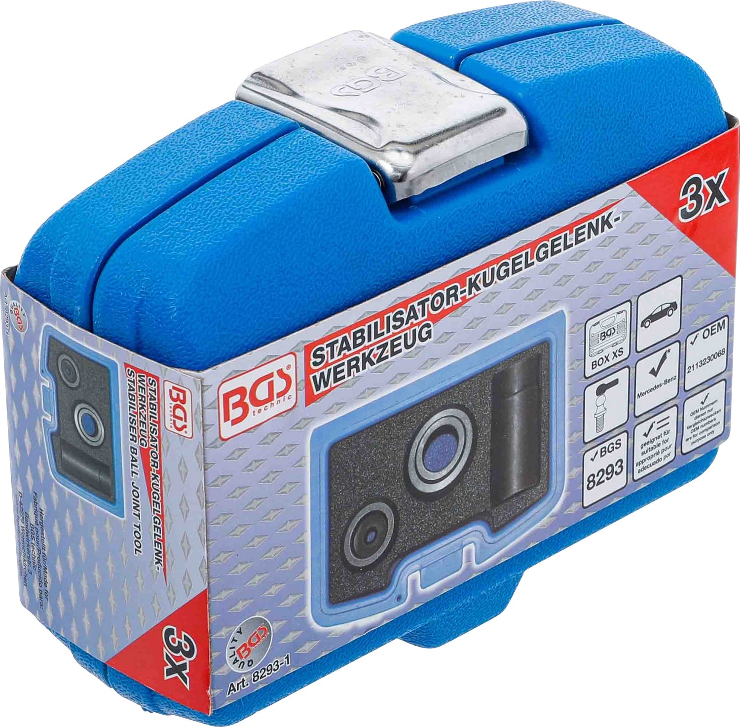 BGS 8293-1 Werkzeug für Stabilisator Kugelgelenke Mercedes Benz für Artikel 8293