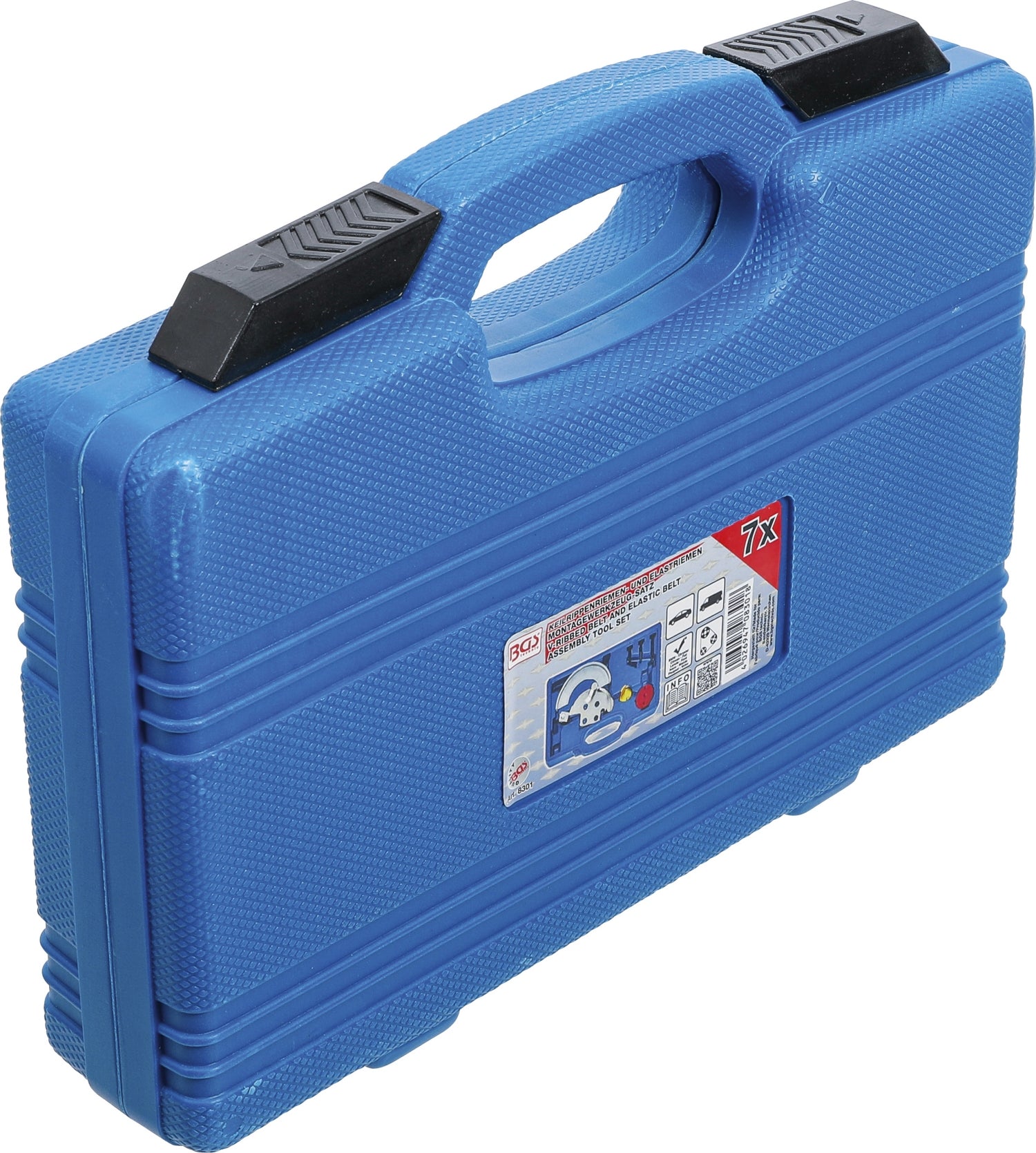 BGS 8301 Satz Montagewerkzeug für Keilrippenriemen Elastriemen 7 teilig