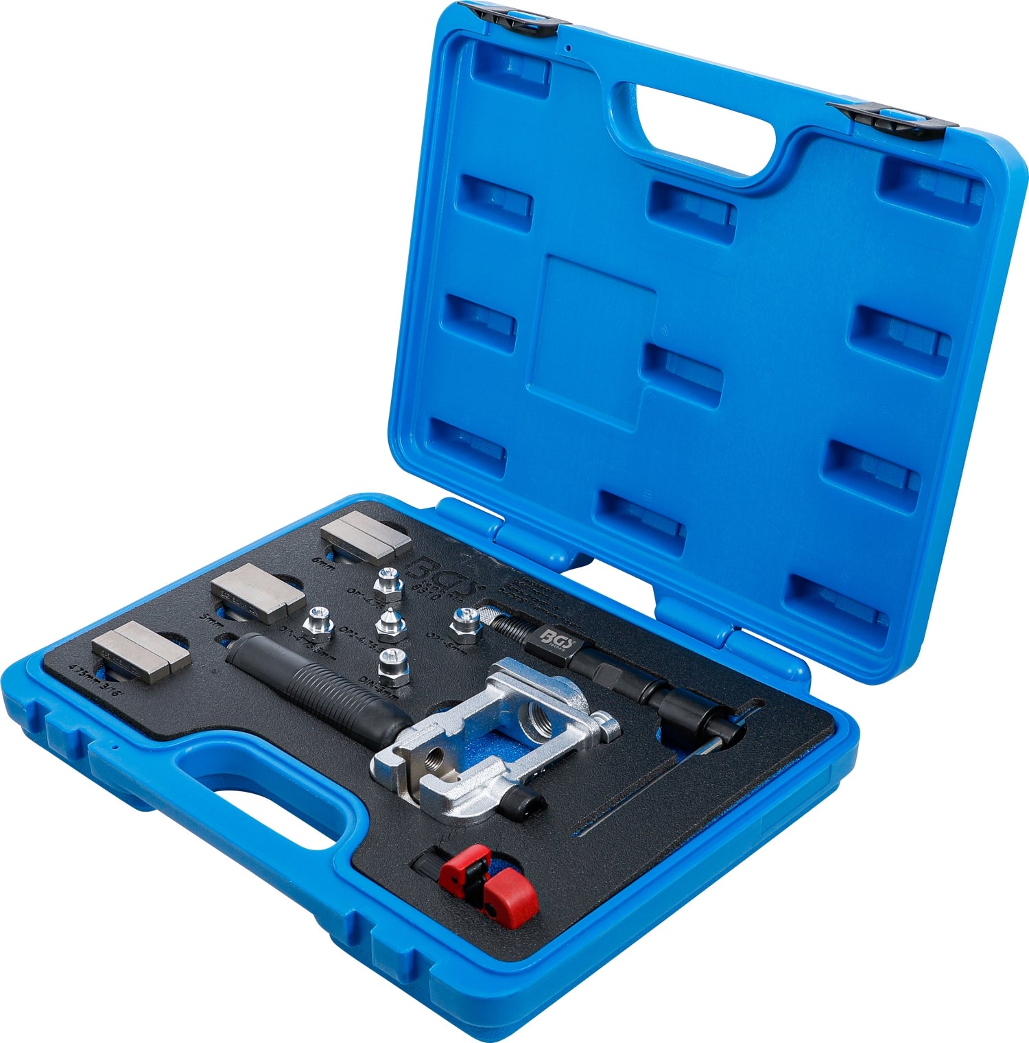 BGS 8310 Hydraulisches Bördelgerät inklusive Rohrschneider mit Entgrater