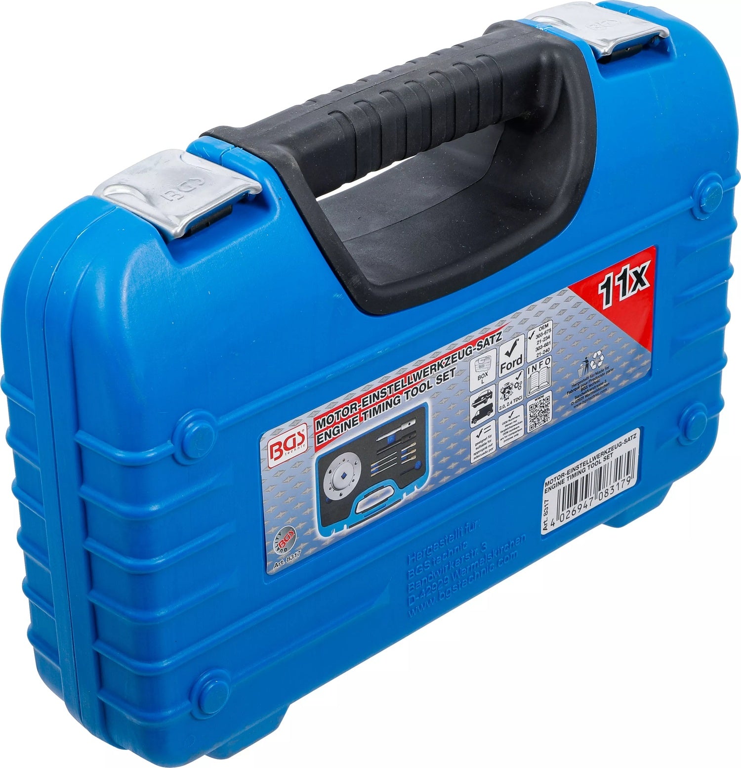 BGS 8317 Satz Einstellwerkzeug für Motor Ford 2.0L, 2.4L TDCi, TDDi