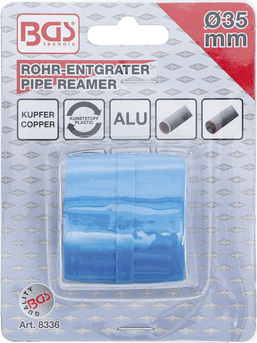 BGS 8336 Außen- und Innenentgrater Entgrater für Rohre bis Ø35mm
