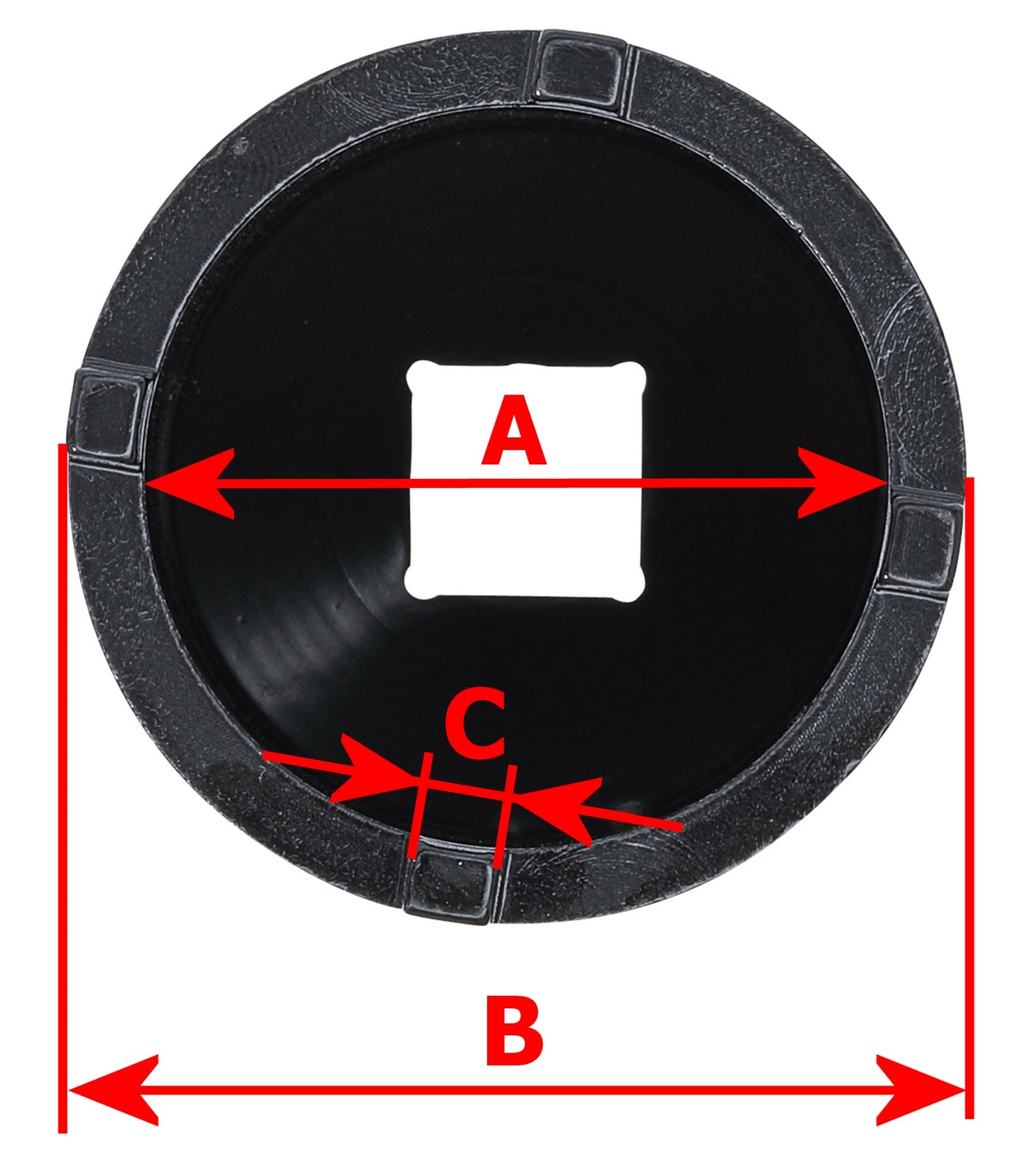 BGS 8337-11 Schlüssel für Nutmuttern Zapfen außen liegend KM11
