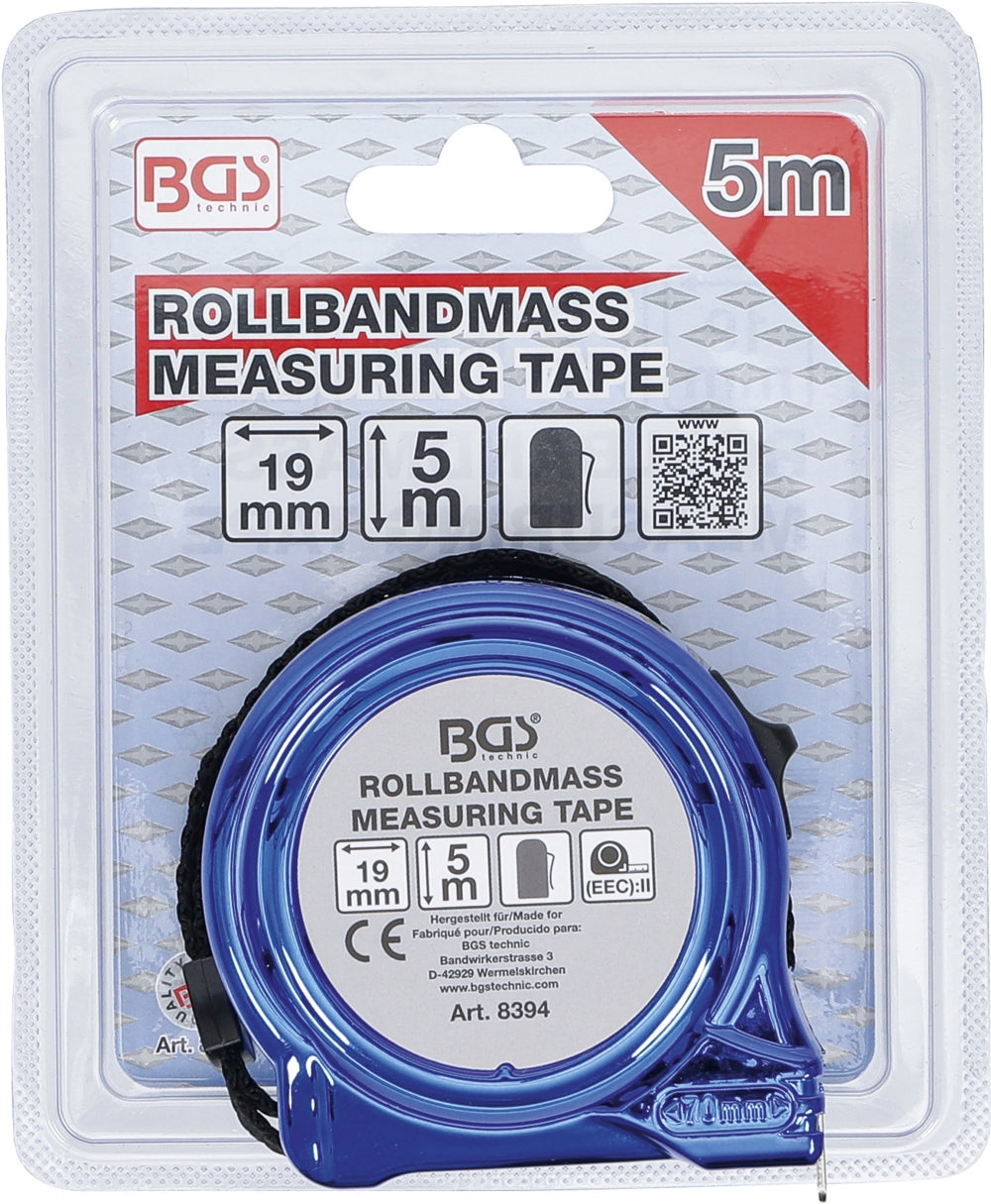 BGS 8394 Rollbandmaß 19mm x 5m