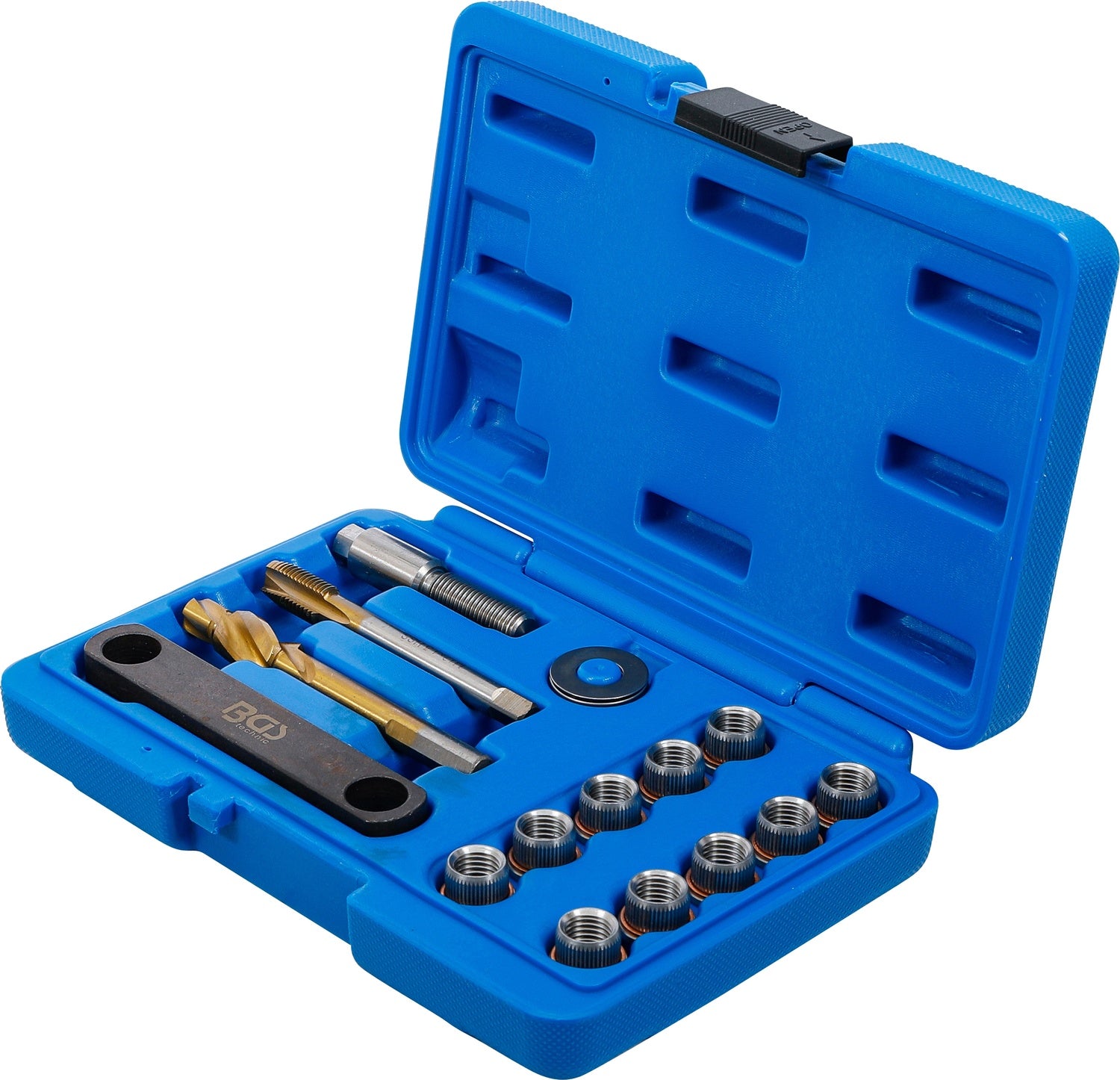 BGS 8408 Satz Gewindereparatur für Bremssattel Führungsbolzen M12 x 1,5 VAG VW Audi Seat Skoda