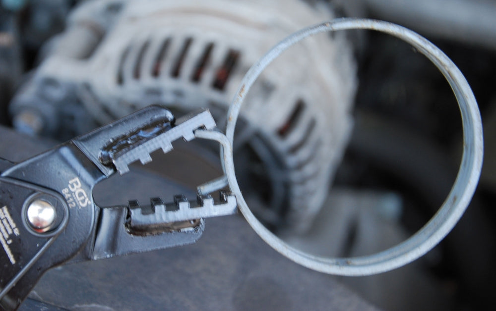 BGS 8412 Schlauchklemmenzange mit Ratschenarretierung Länge 245mm