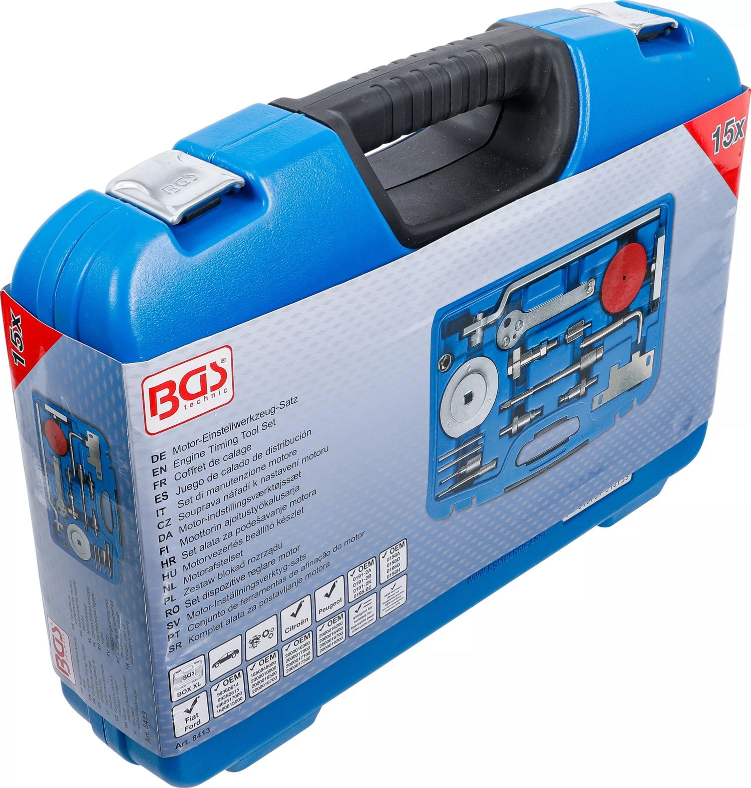 BGS 8413 Satz Einstellwerkzeug für Motor Fiat PSA