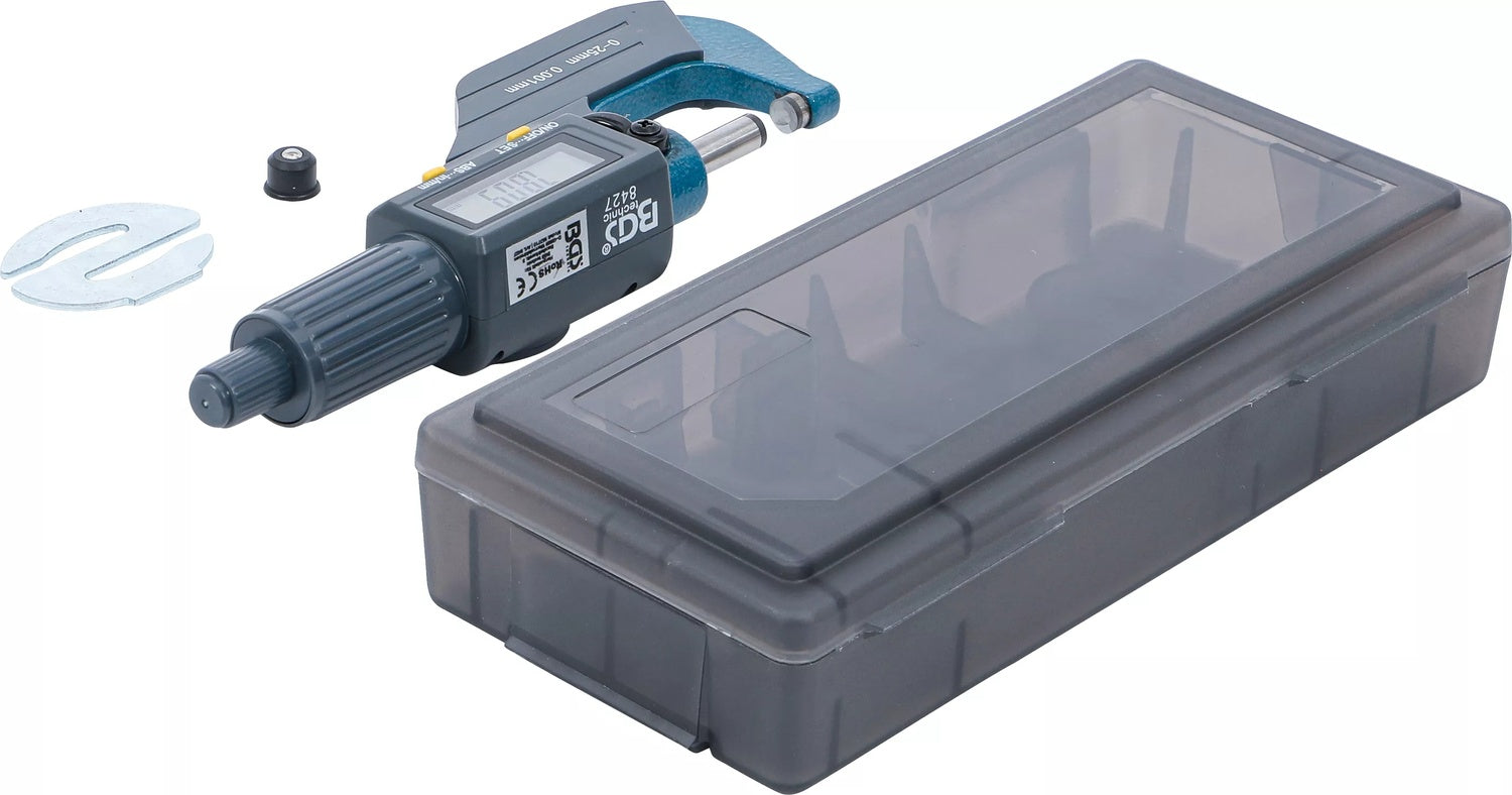 BGS 8427 Digital Bügelmessschraube Messbereich 0 - 25mm