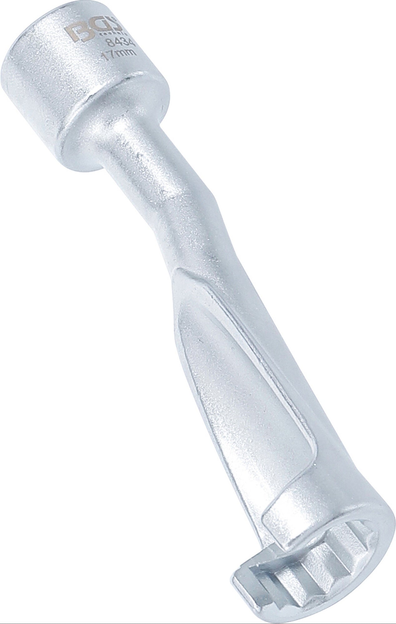 BGS 8434 Spezial Schlüssel für Einspritzleitungen für BMW Opel 2.5TD Mercedes-Benz Antrieb 12,5mm (1/2") SW 17mm