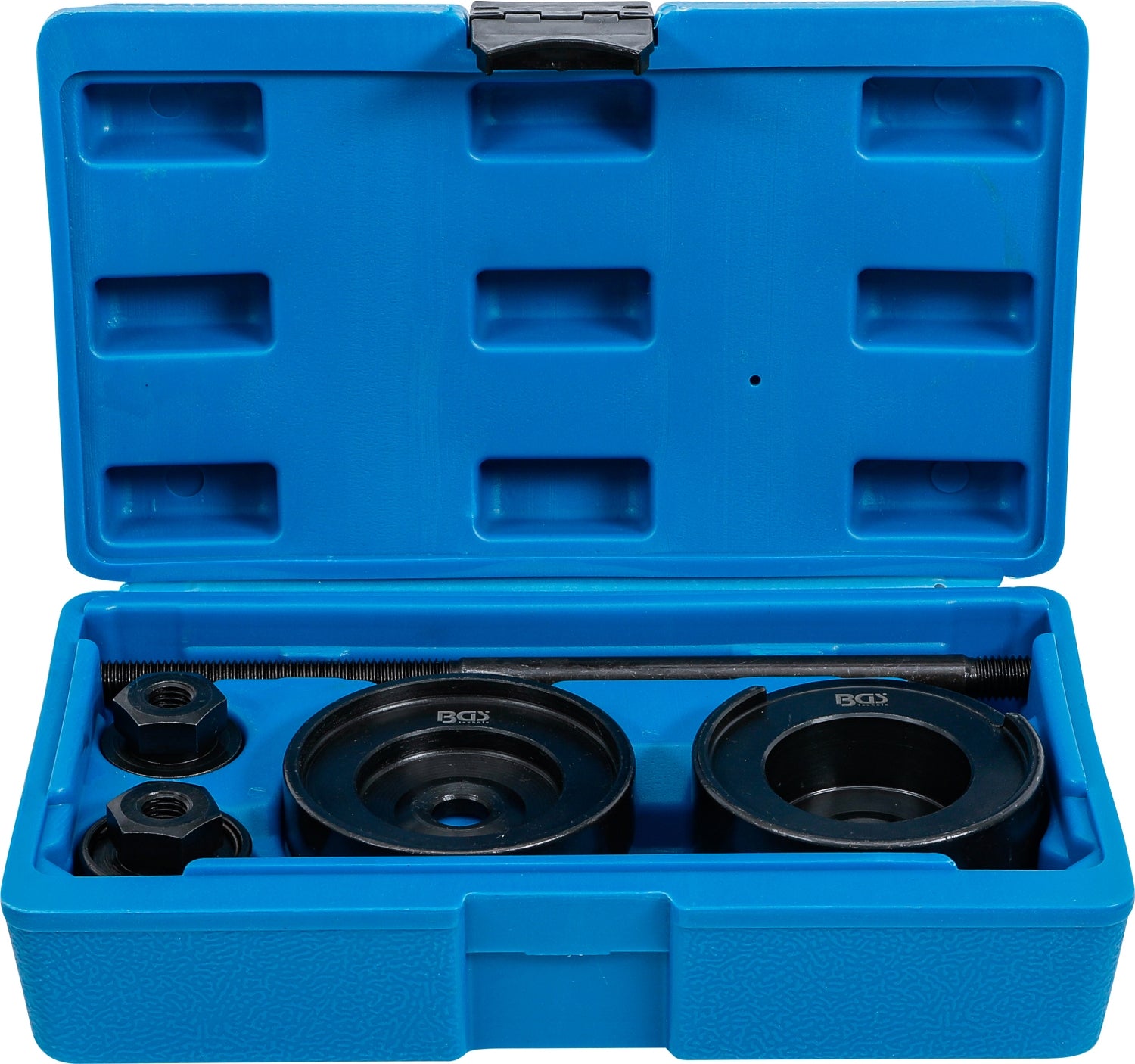 BGS 8437 Satz Werkzeug zur Montage der Hinterachsbuchsen für VW Golf Audi A3