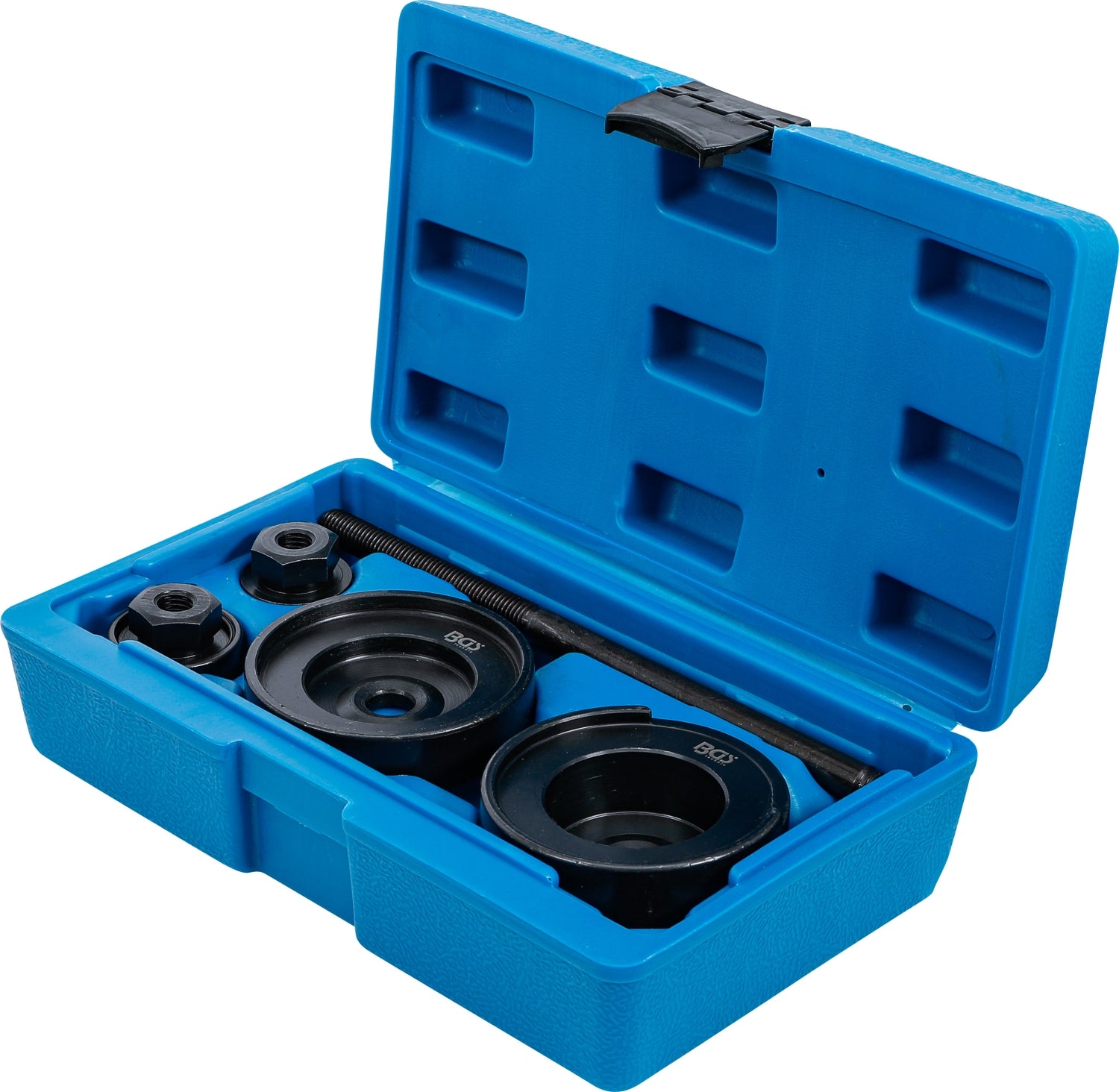 BGS 8437 Satz Werkzeug zur Montage der Hinterachsbuchsen für VW Golf Audi A3