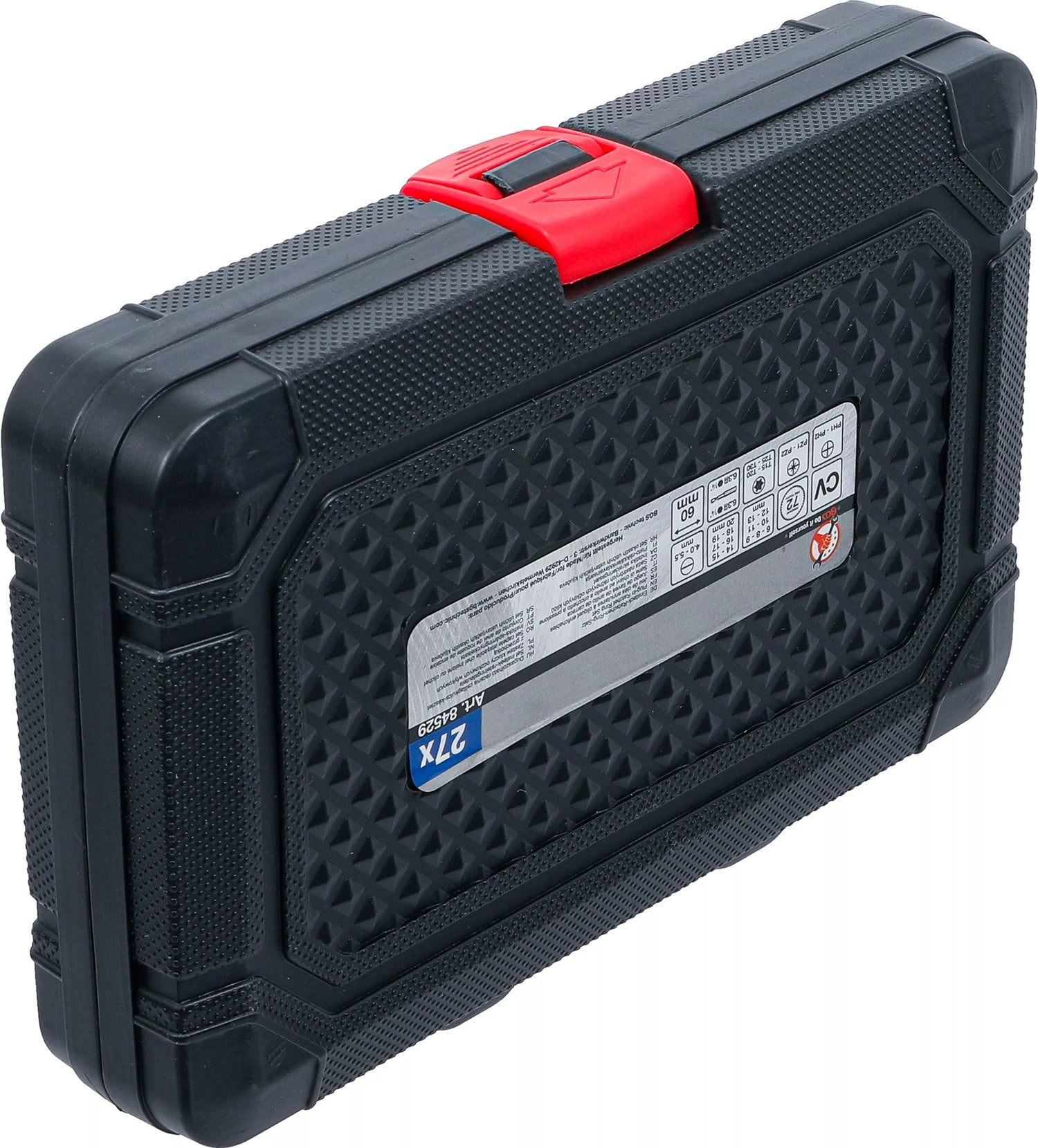 BGS DIY 84529 Satz Einsteck Ratschenringschlüssel Bitsatz 6-20mm 27 teilig