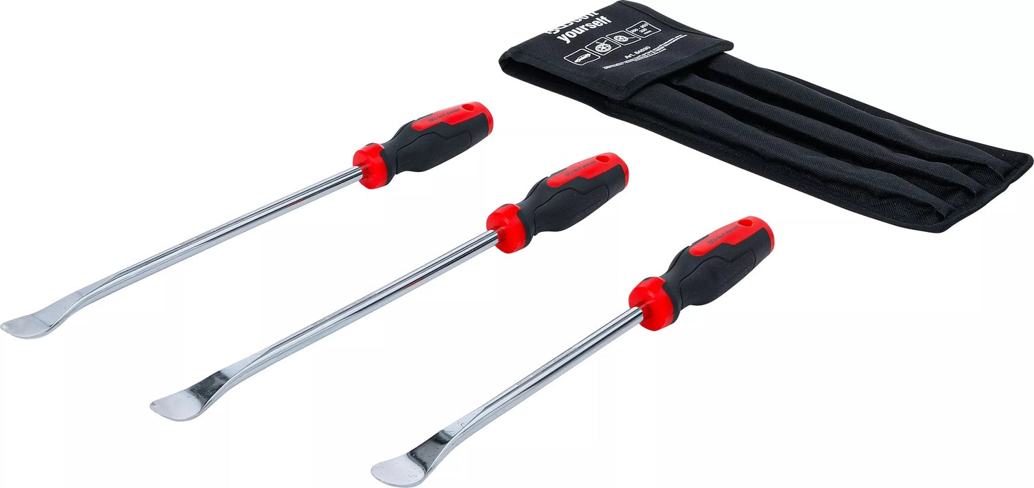 BGS DIY 84530 Satz Reifenmontiereisen Montierhebel 300 - 350 - 380mm 3 teilig