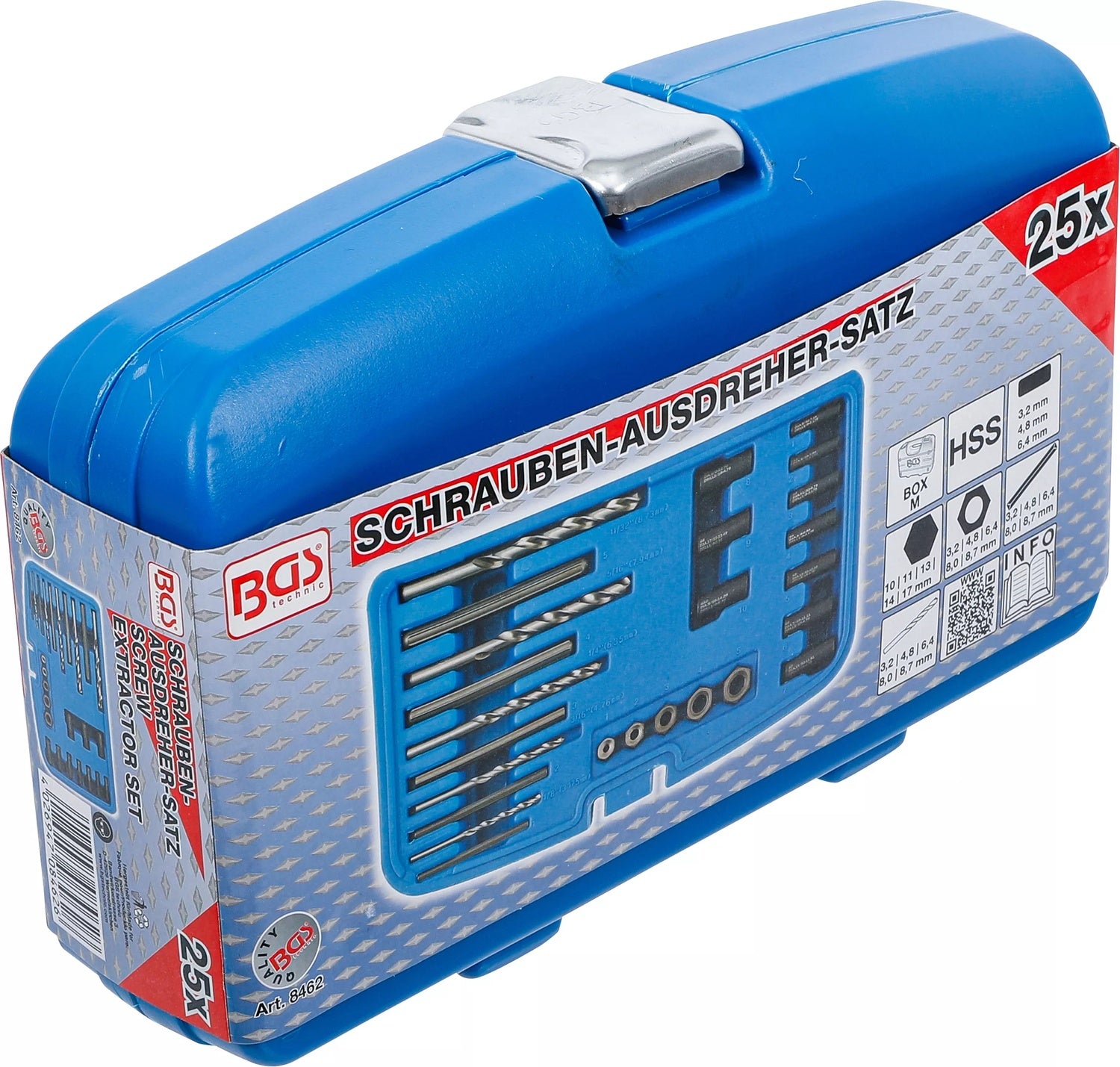 BGS 8462 Satz HSS Schraubenausdreher