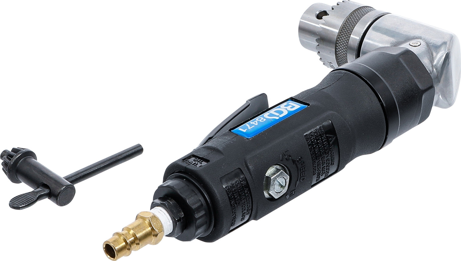 BGS 8471 Druckluft Winkelbohrmaschine mit 10mm Bohrfutter