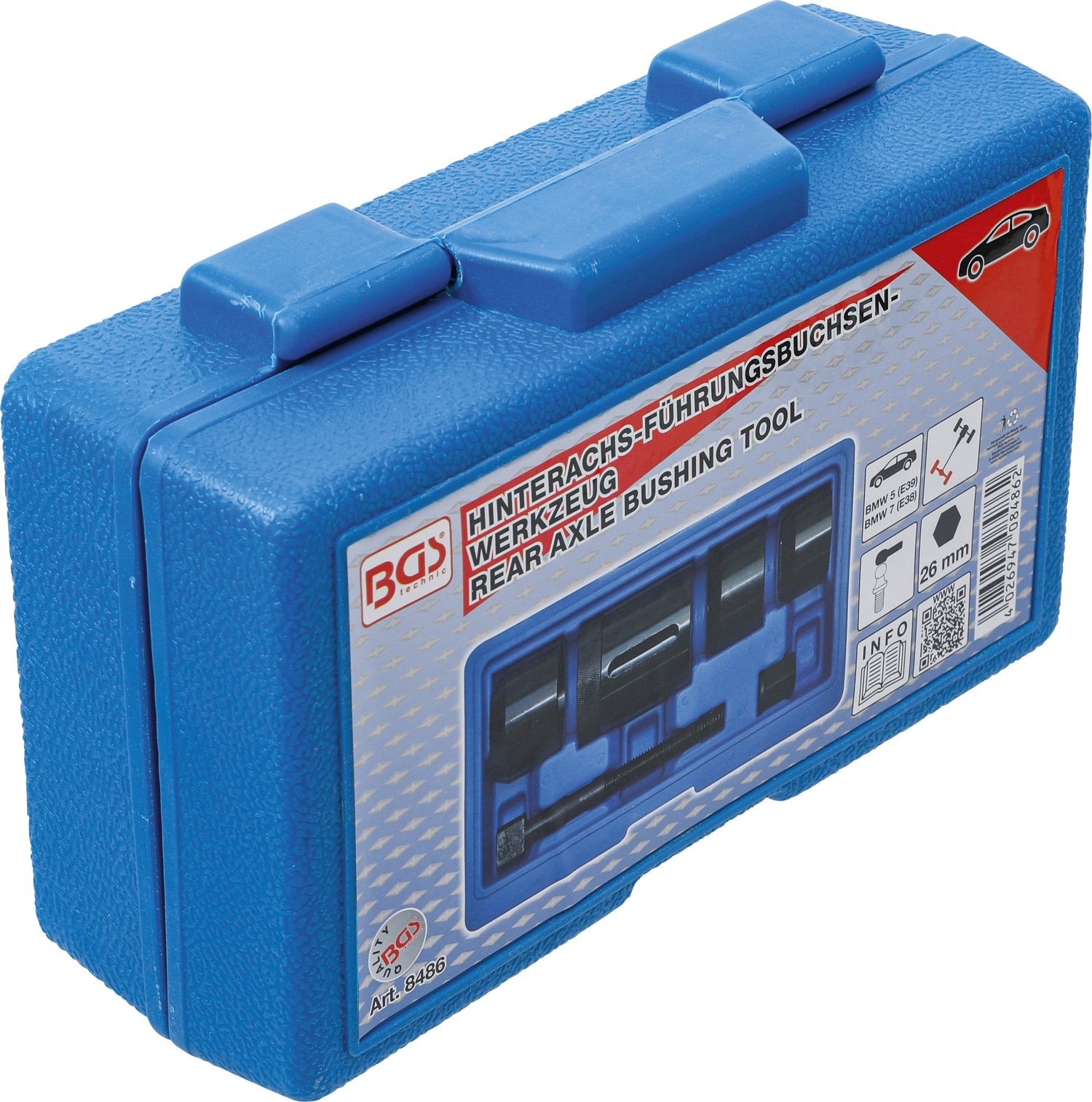 BGS 8486 Werkzeug BMW Einbau Ausbau Hinterachsen Führungsbuchse Gummibuchse 5er E39 7er E38