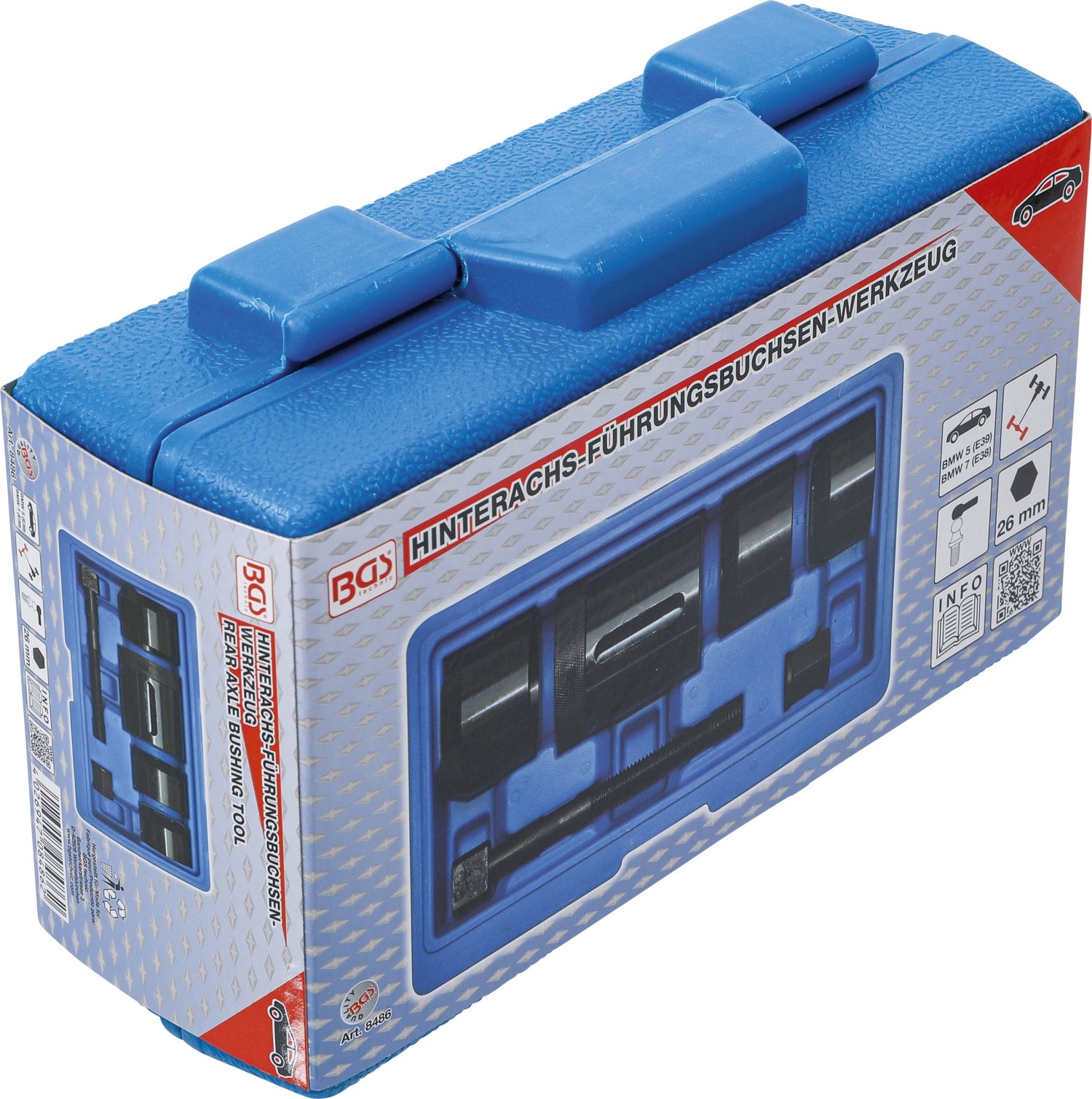 BGS 8486 Werkzeug BMW Einbau Ausbau Hinterachsen Führungsbuchse Gummibuchse 5er E39 7er E38