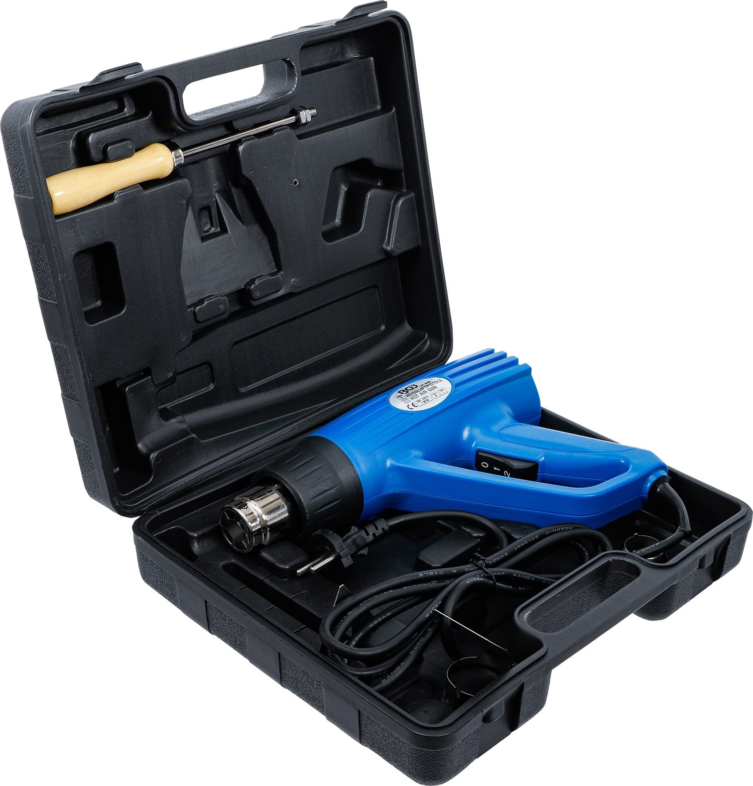 BGS 8495 Heißluft Gebläse Heißluftpistole Heißluftfön 2000 Watt