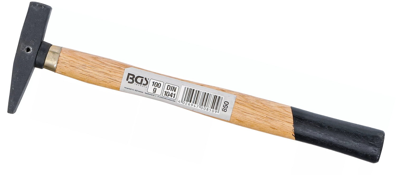 BGS 850 Schlosserhammer Holzstiel DIN 1041 Kopfgewicht 100g