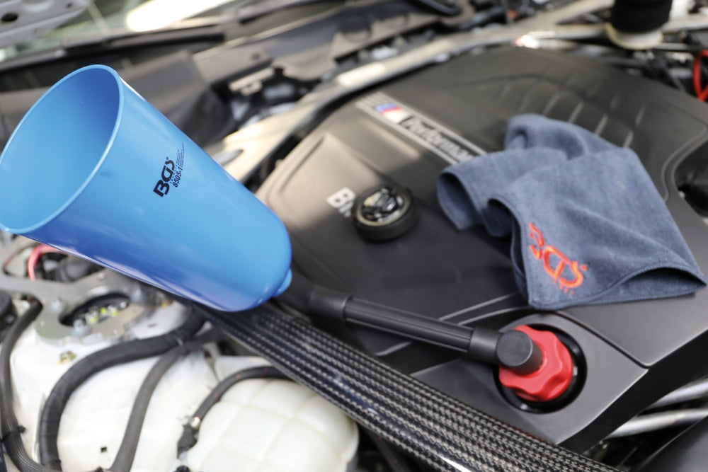 BGS 8505-1 Satz Einfülltrichter für Motoröl in Kunststoffausführung