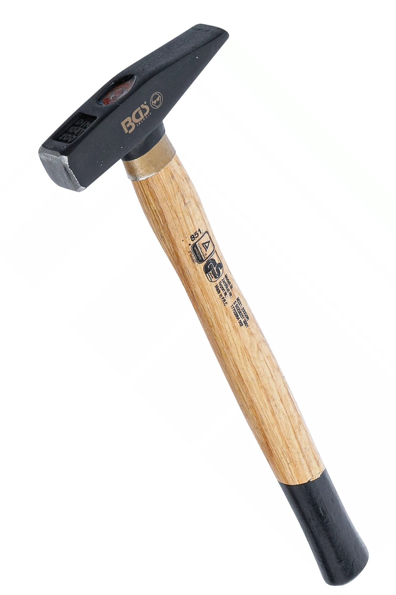 BGS 851 Schlosserhammer Holzstiel DIN 1041 Kopfgewicht 200g