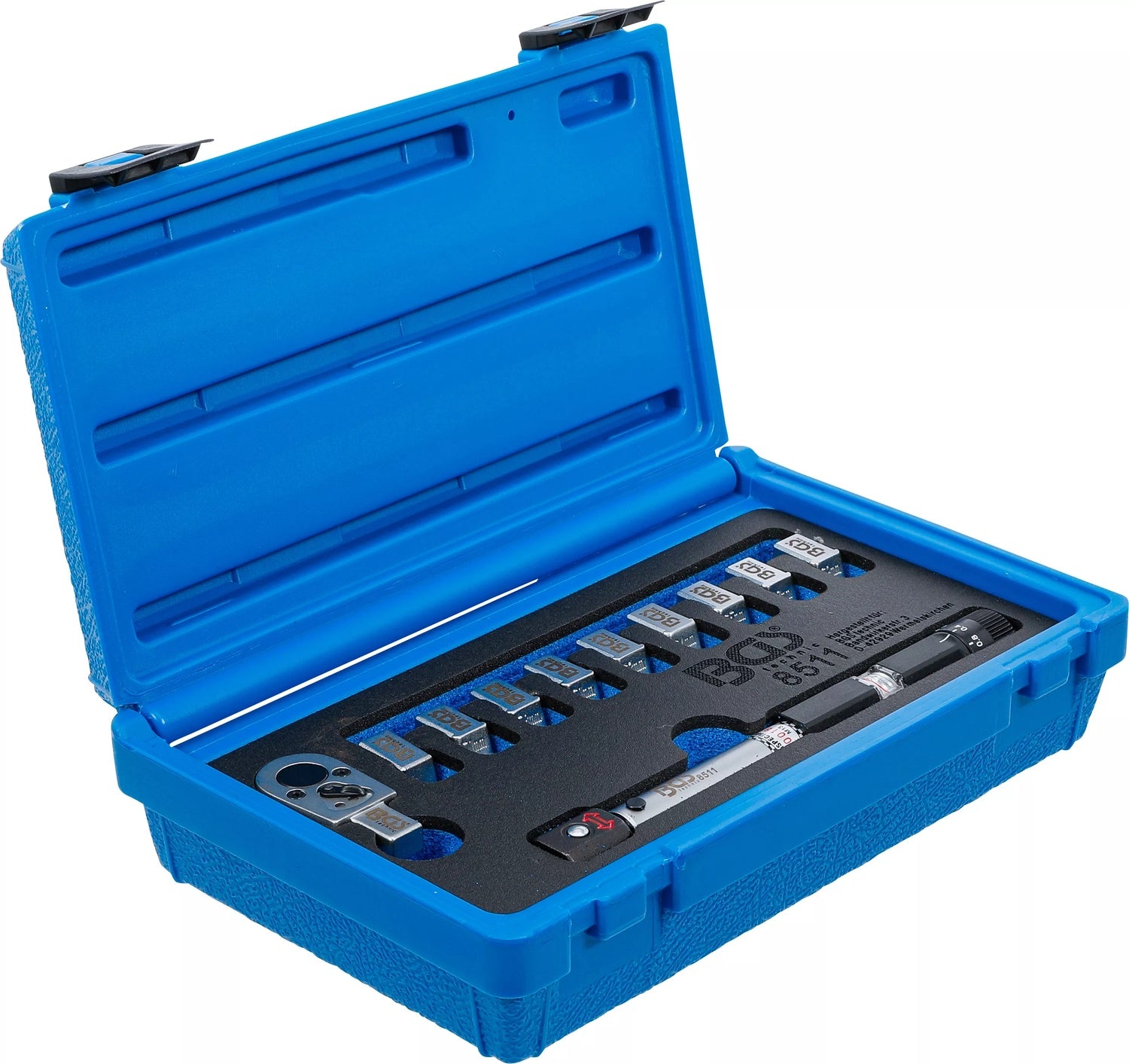 BGS 8511 Drehmomentschlüssel 3-19Nm speziell für Speichen mit austauschbaren Köpfen