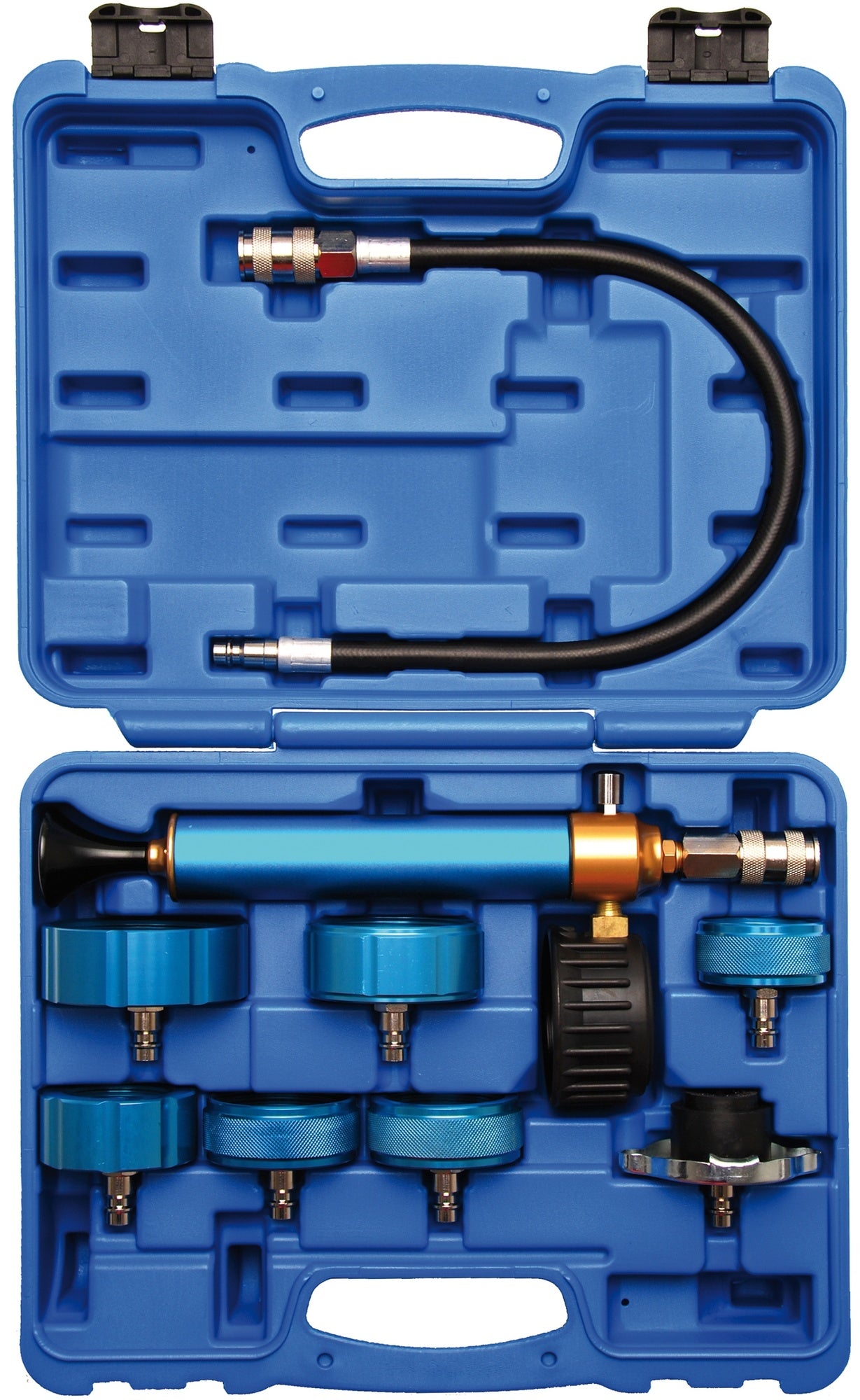 BGS 8514 Kühlsystem Diagnosekoffer 9 teilig