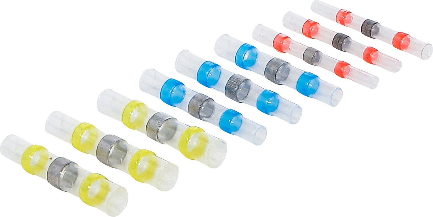 BGS 85220 Satz Lötverbinder mit Schrumpfschlauch 9 teilig